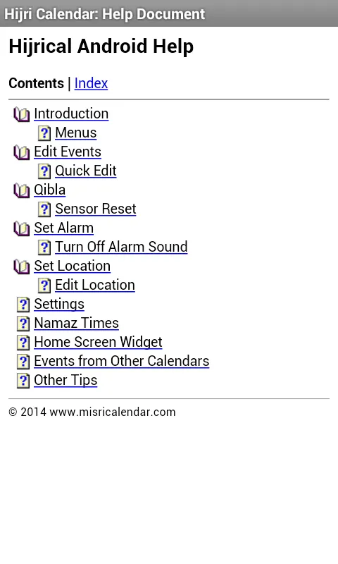 Misri Calendar (Hijrical) | Indus Appstore | Screenshot