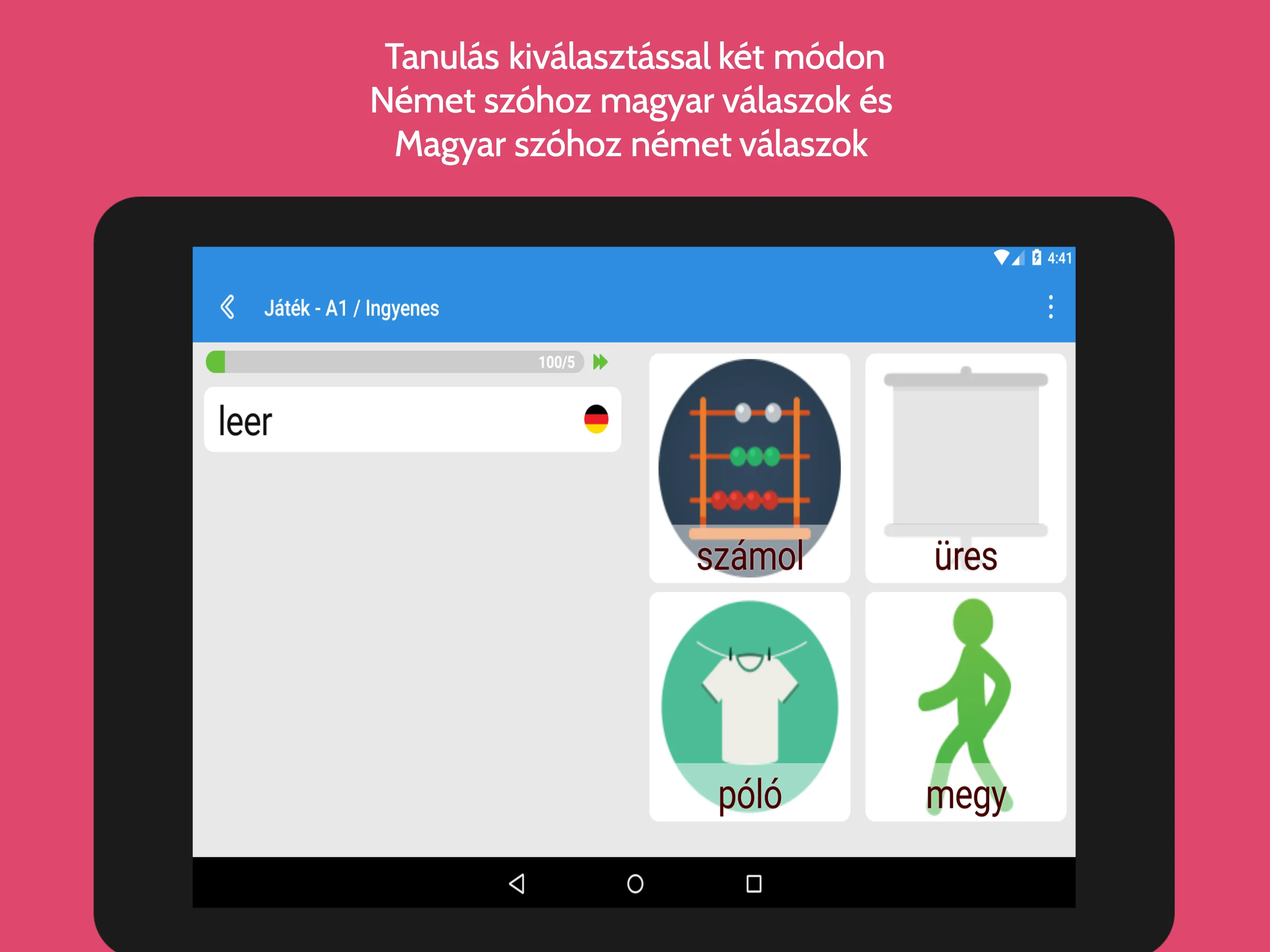 Wordzie Német Szótanító | Indus Appstore | Screenshot