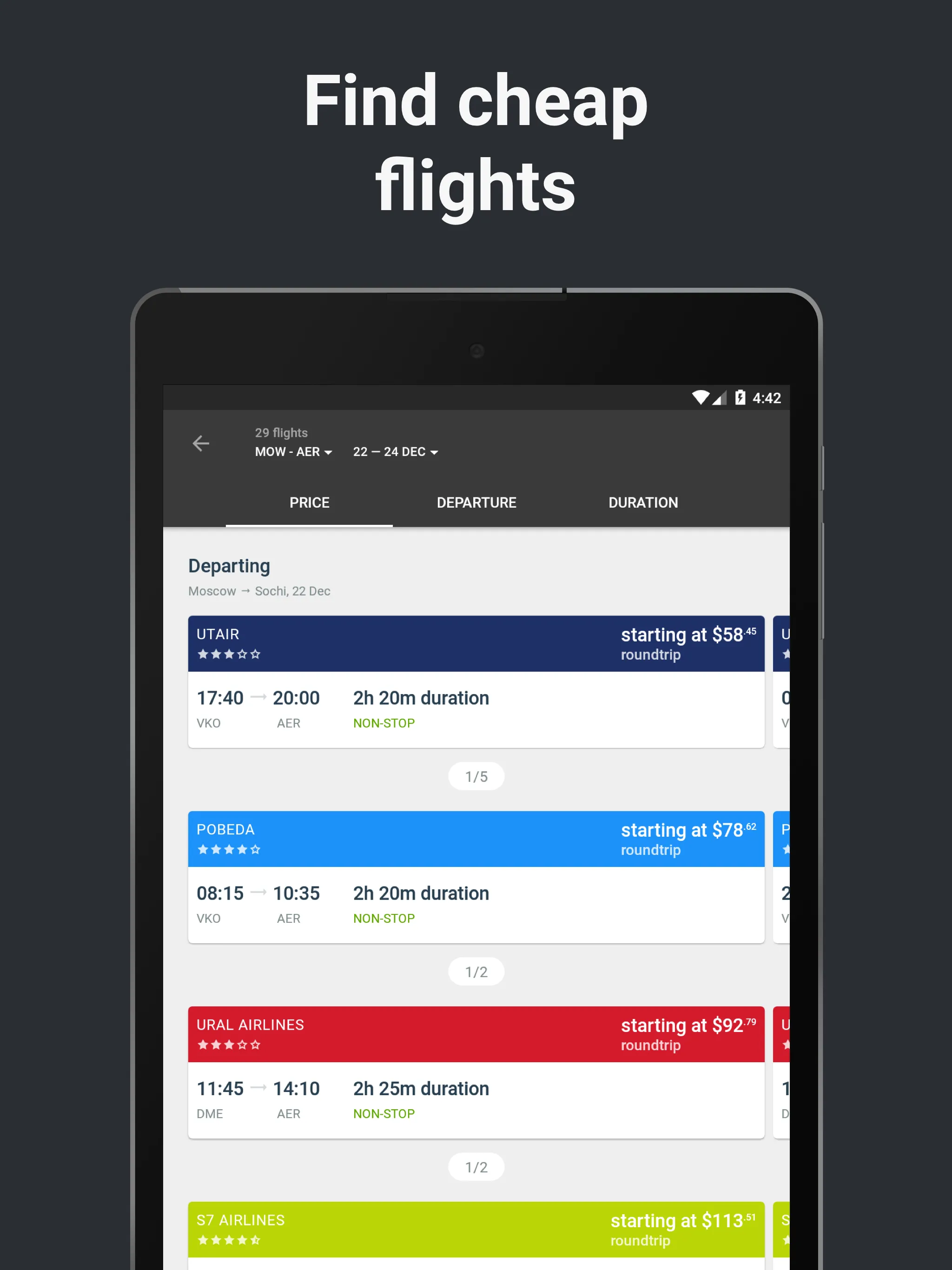 Hotels and Flights | Indus Appstore | Screenshot