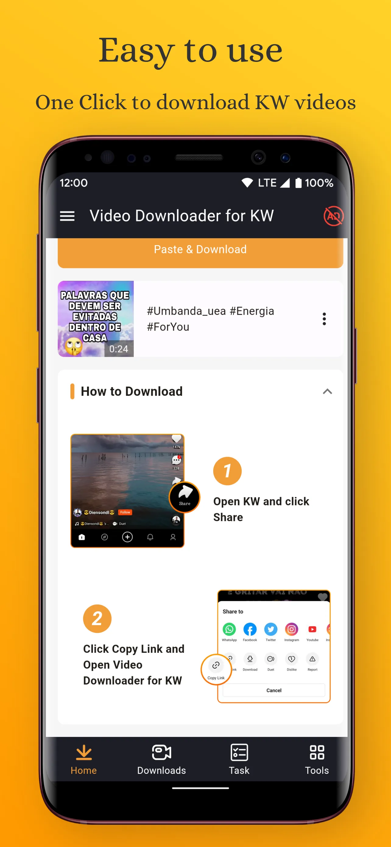 Video Downloader for KW | Indus Appstore | Screenshot