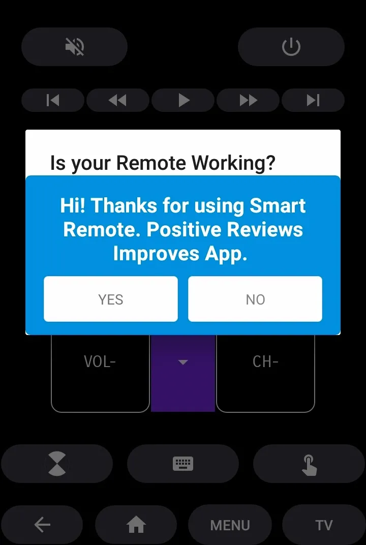 HiSense Smart TV Remote | Indus Appstore | Screenshot