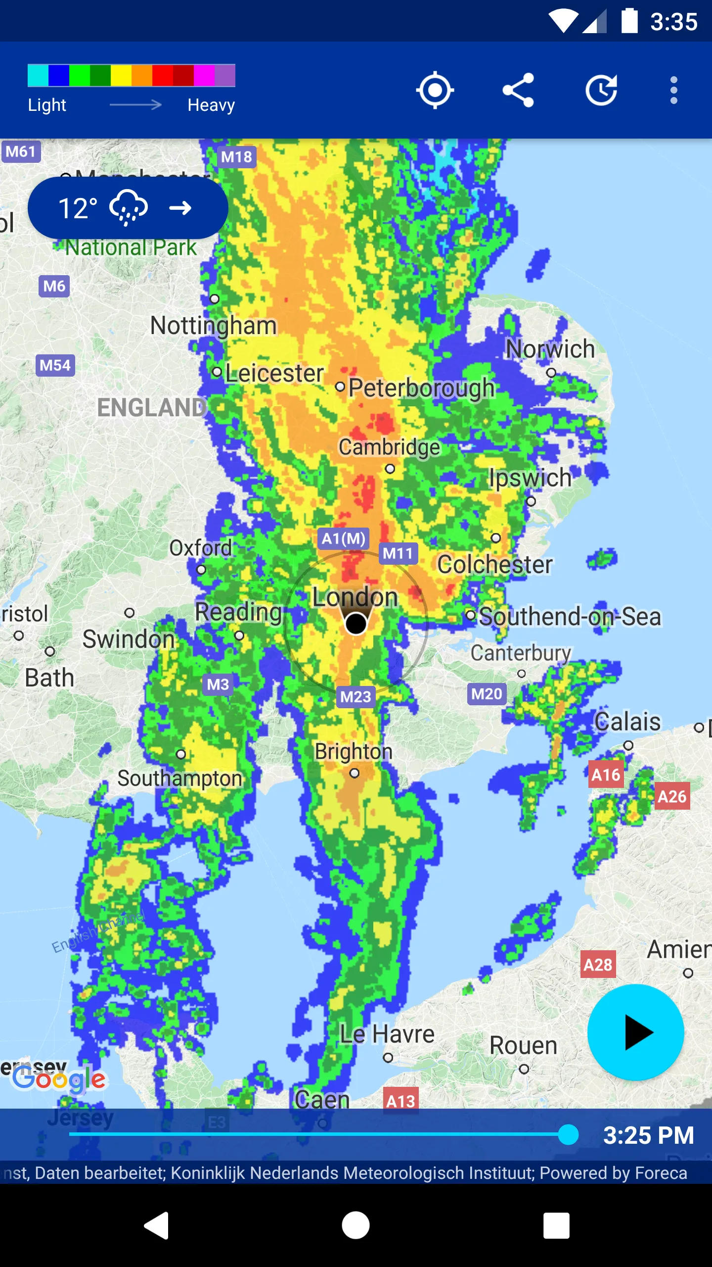Rain Alarm | Indus Appstore | Screenshot