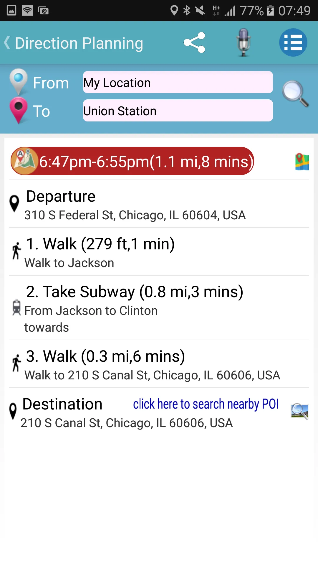 Chicago Bus Tracker (CTA) | Indus Appstore | Screenshot