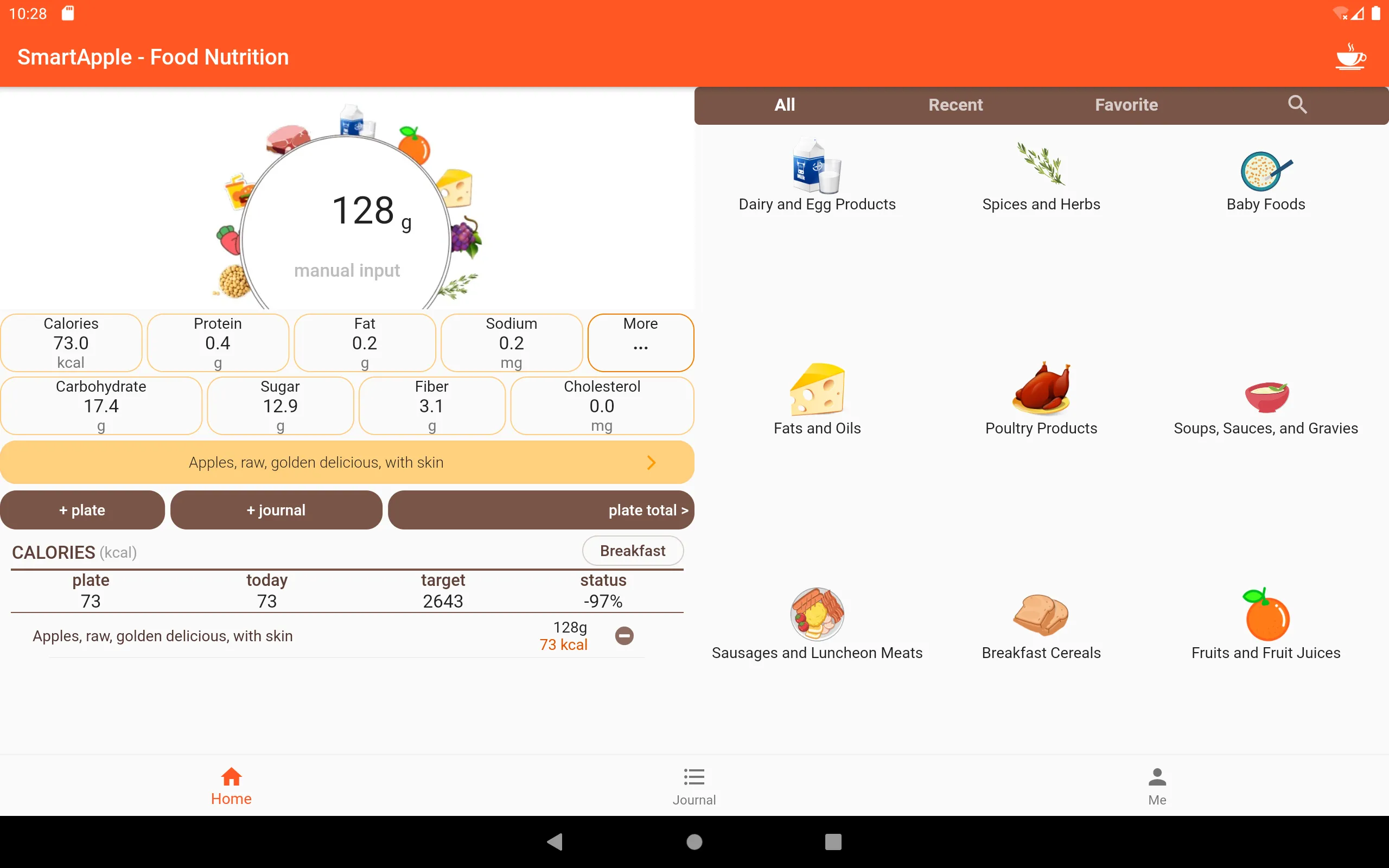 SmartApple - Food Nutrition | Indus Appstore | Screenshot