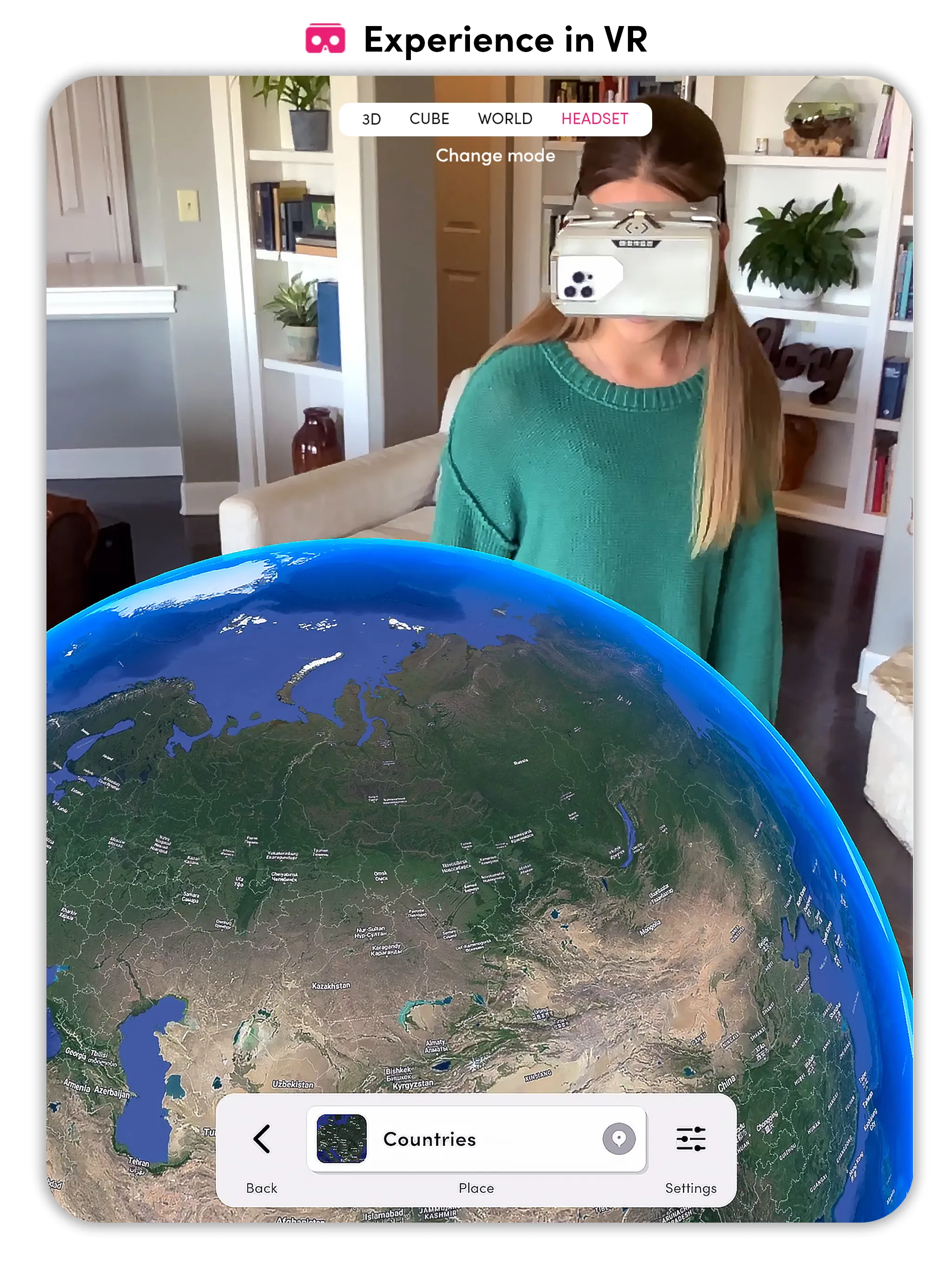 Merge HoloGlobe | Indus Appstore | Screenshot