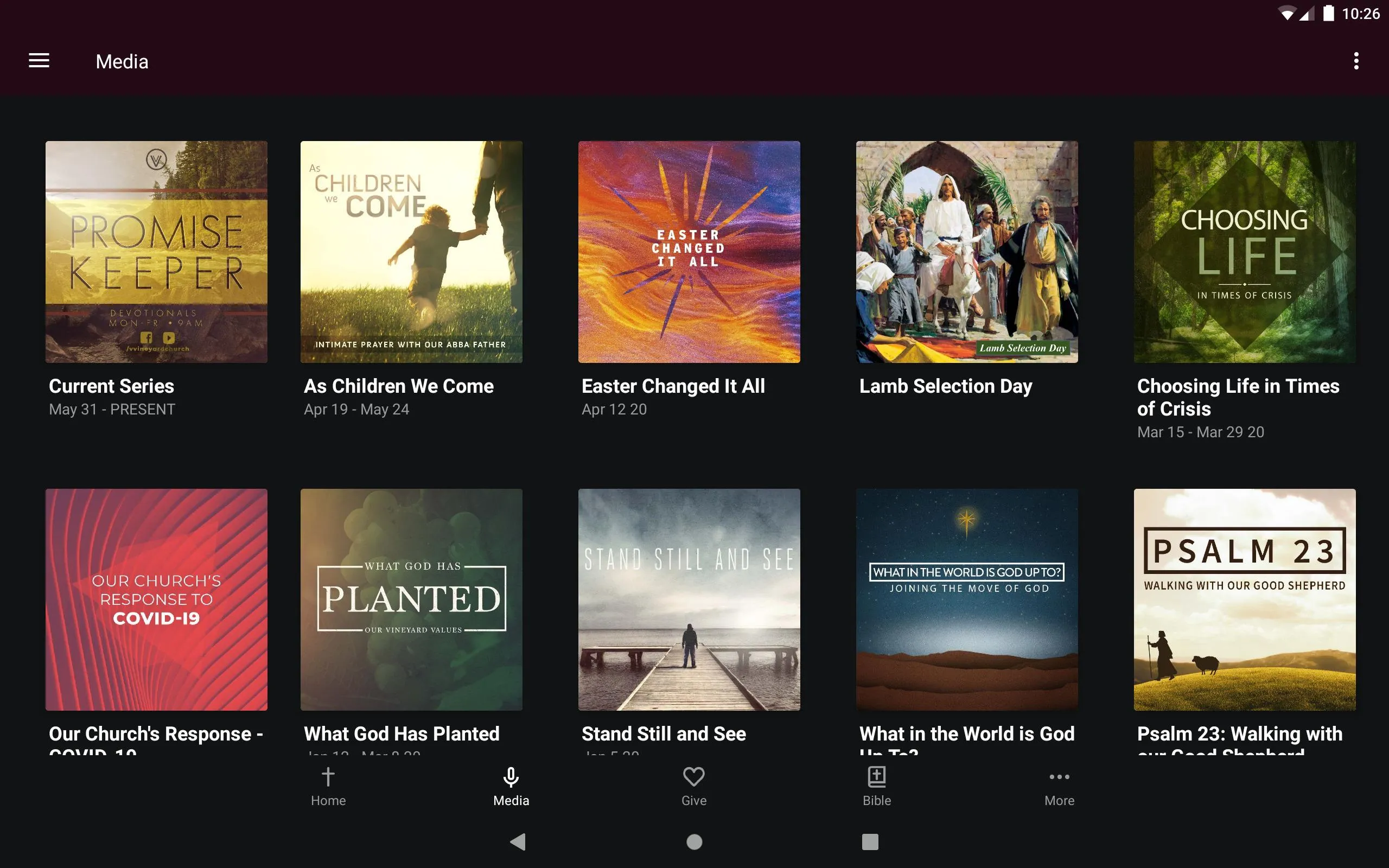 Valley Vineyard Church Reseda | Indus Appstore | Screenshot