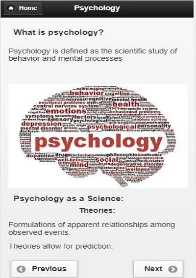 psychology | Indus Appstore | Screenshot