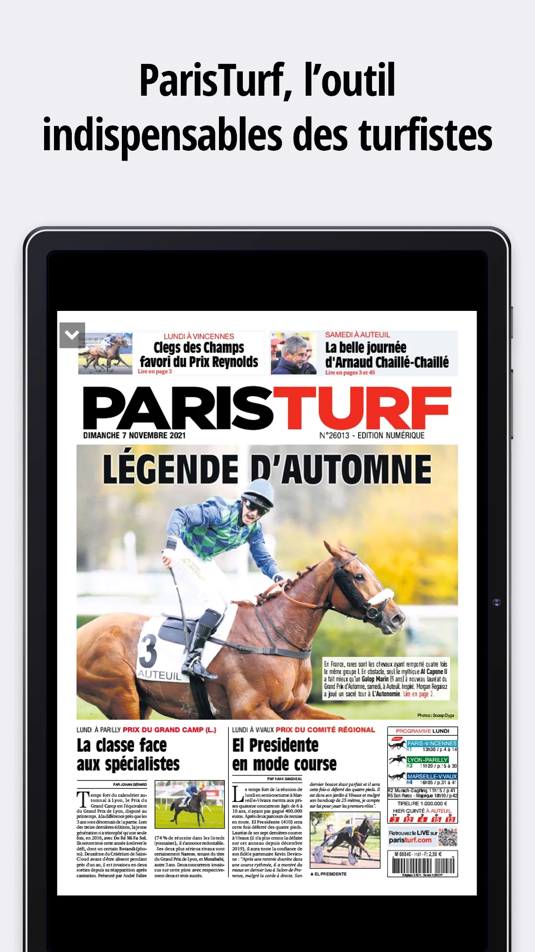 Paris-Turf | Indus Appstore | Screenshot