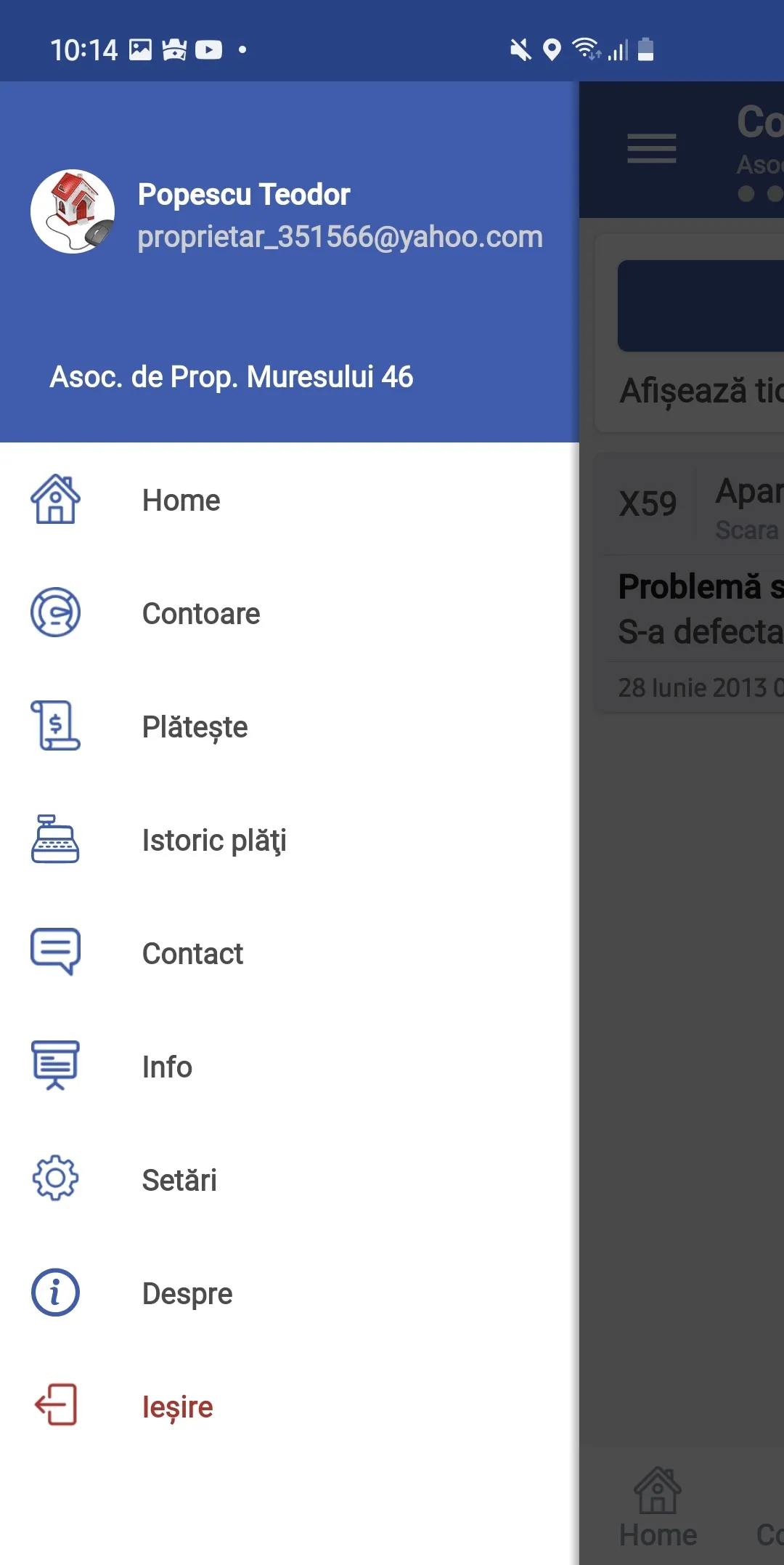 e-bloc.ro | Indus Appstore | Screenshot