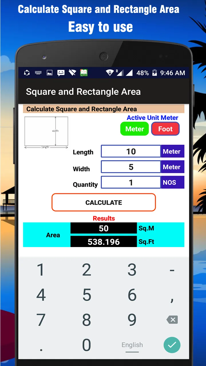 Area Calculator | Indus Appstore | Screenshot