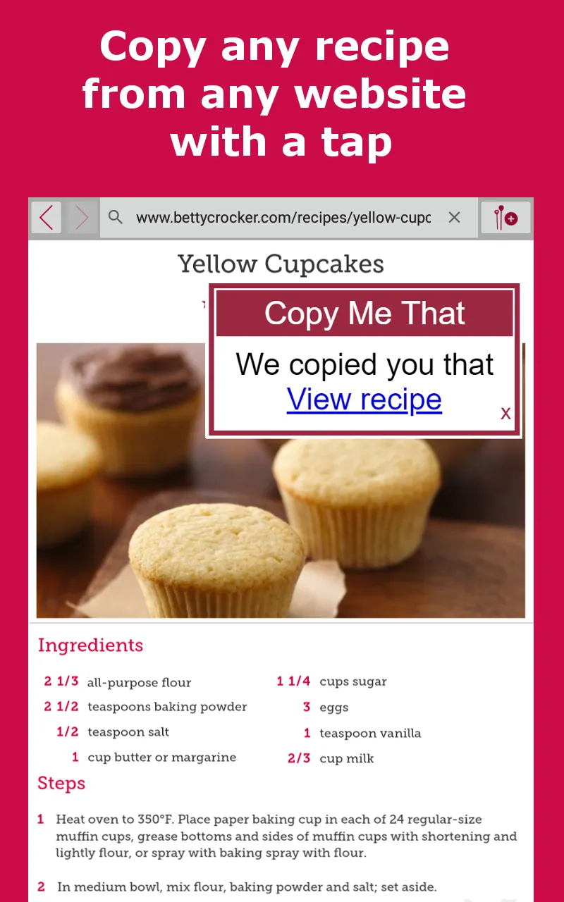 Copy Me That - recipe manager | Indus Appstore | Screenshot