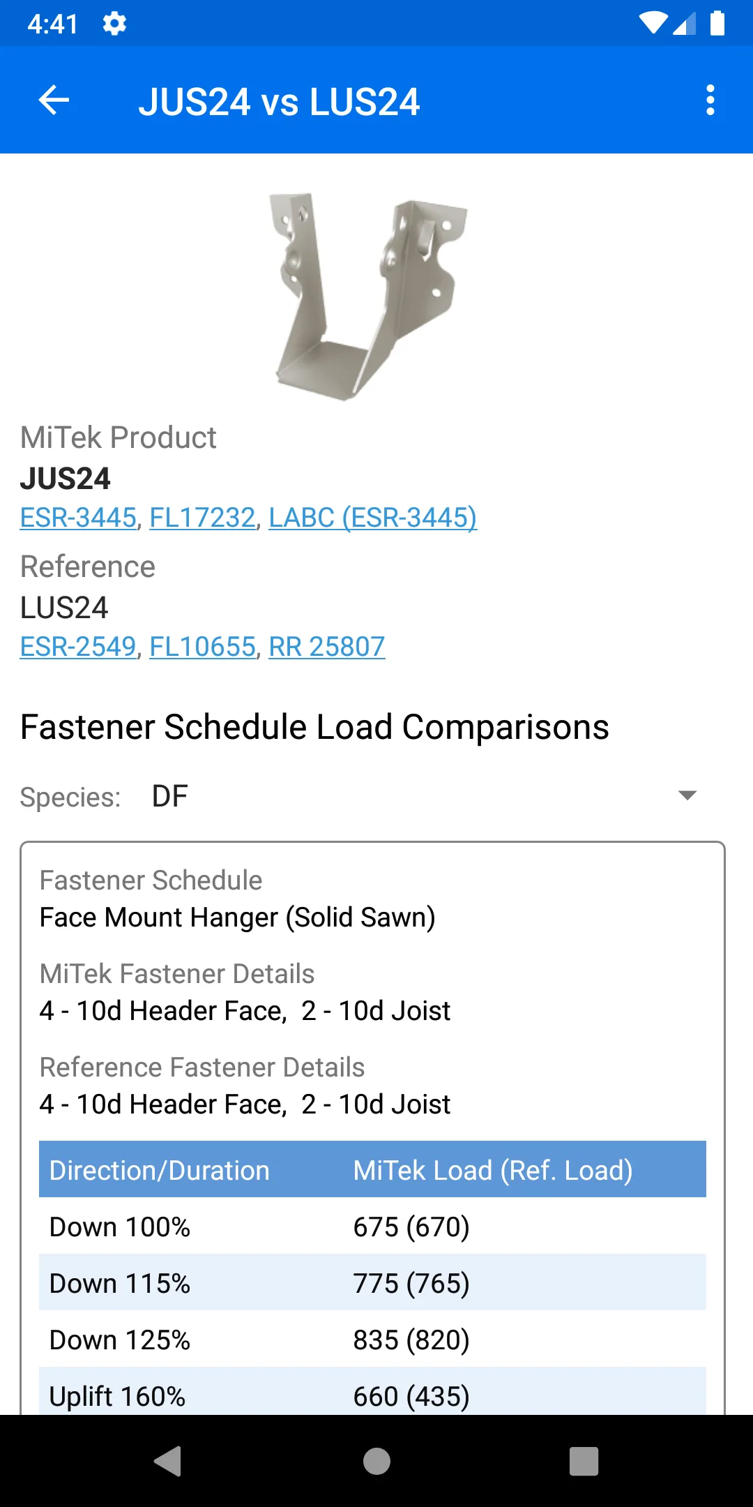 MiTek Builder Products | Indus Appstore | Screenshot