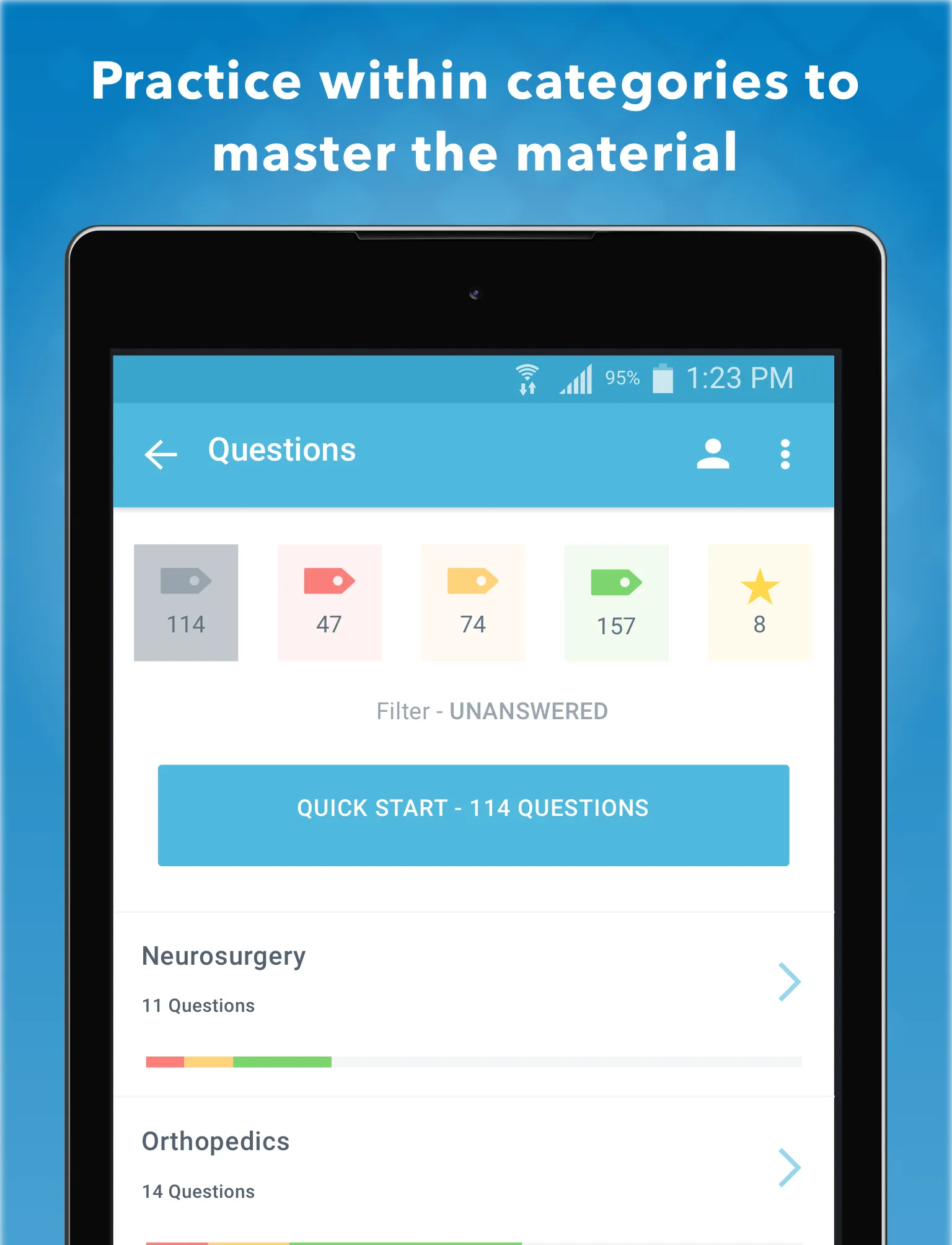 Surgery PreTest for USMLE | Indus Appstore | Screenshot