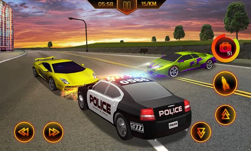 Police Car Chase | Indus Appstore | Screenshot