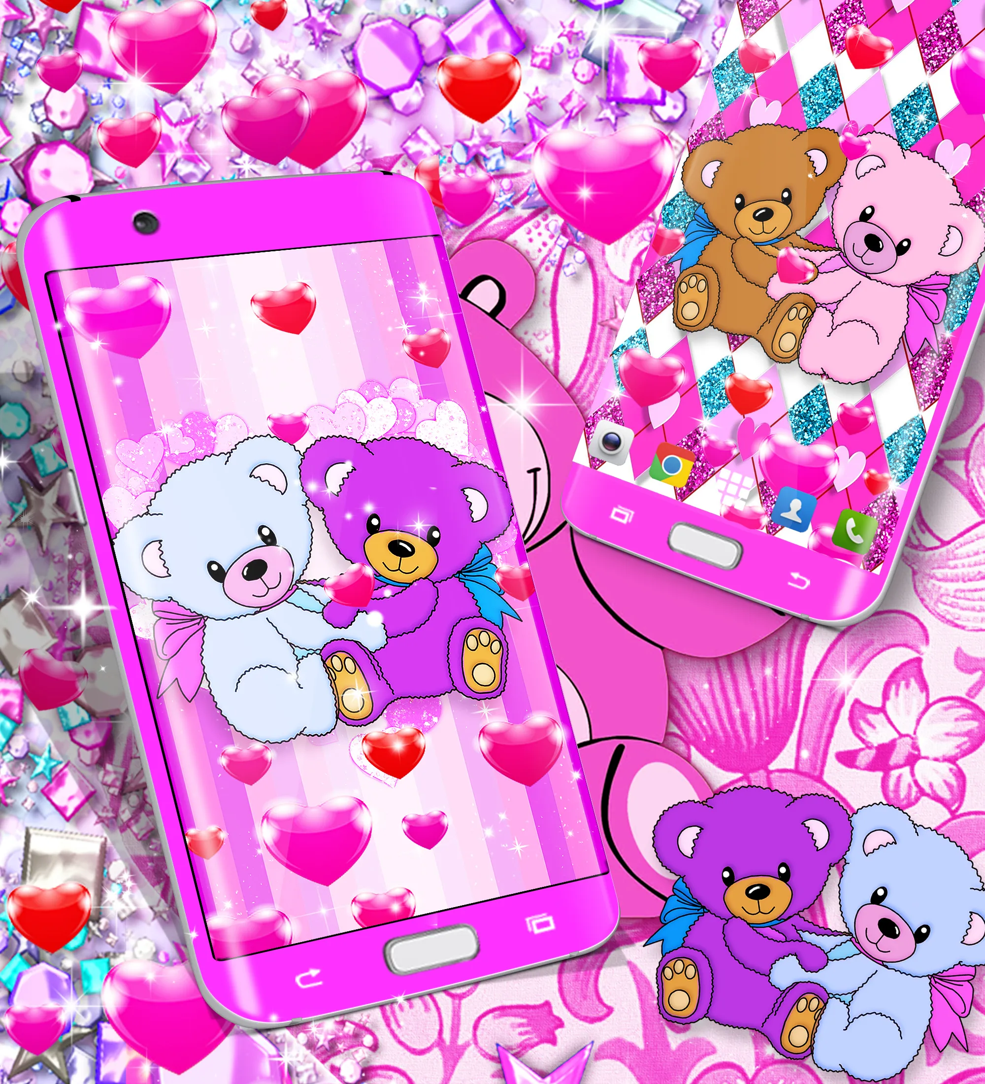 Teddy bear live wallpaper | Indus Appstore | Screenshot