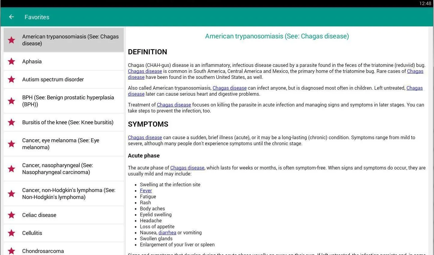 Diseases Dictionary Offline | Indus Appstore | Screenshot