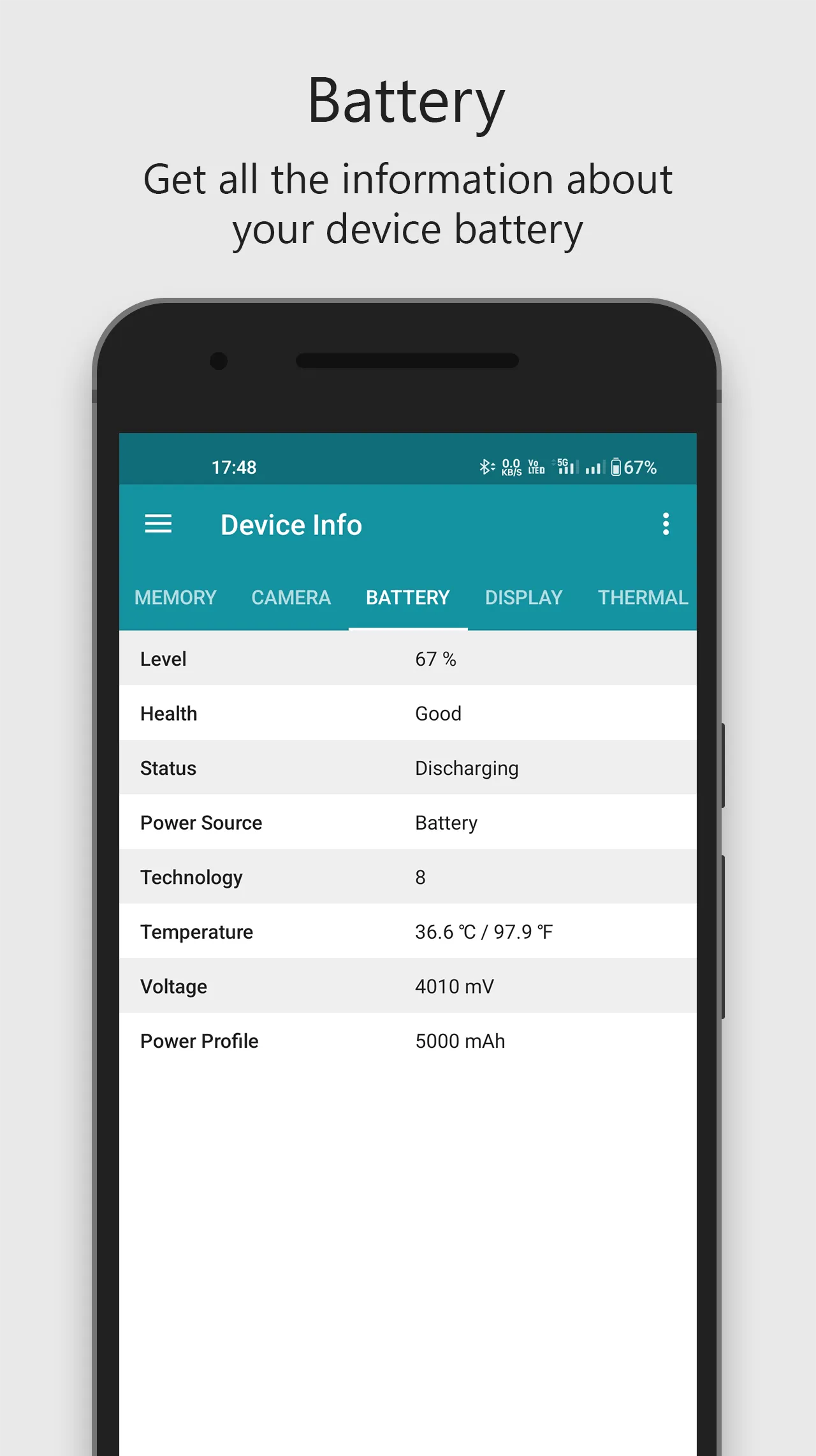 Device Info - Hardware & Softw | Indus Appstore | Screenshot