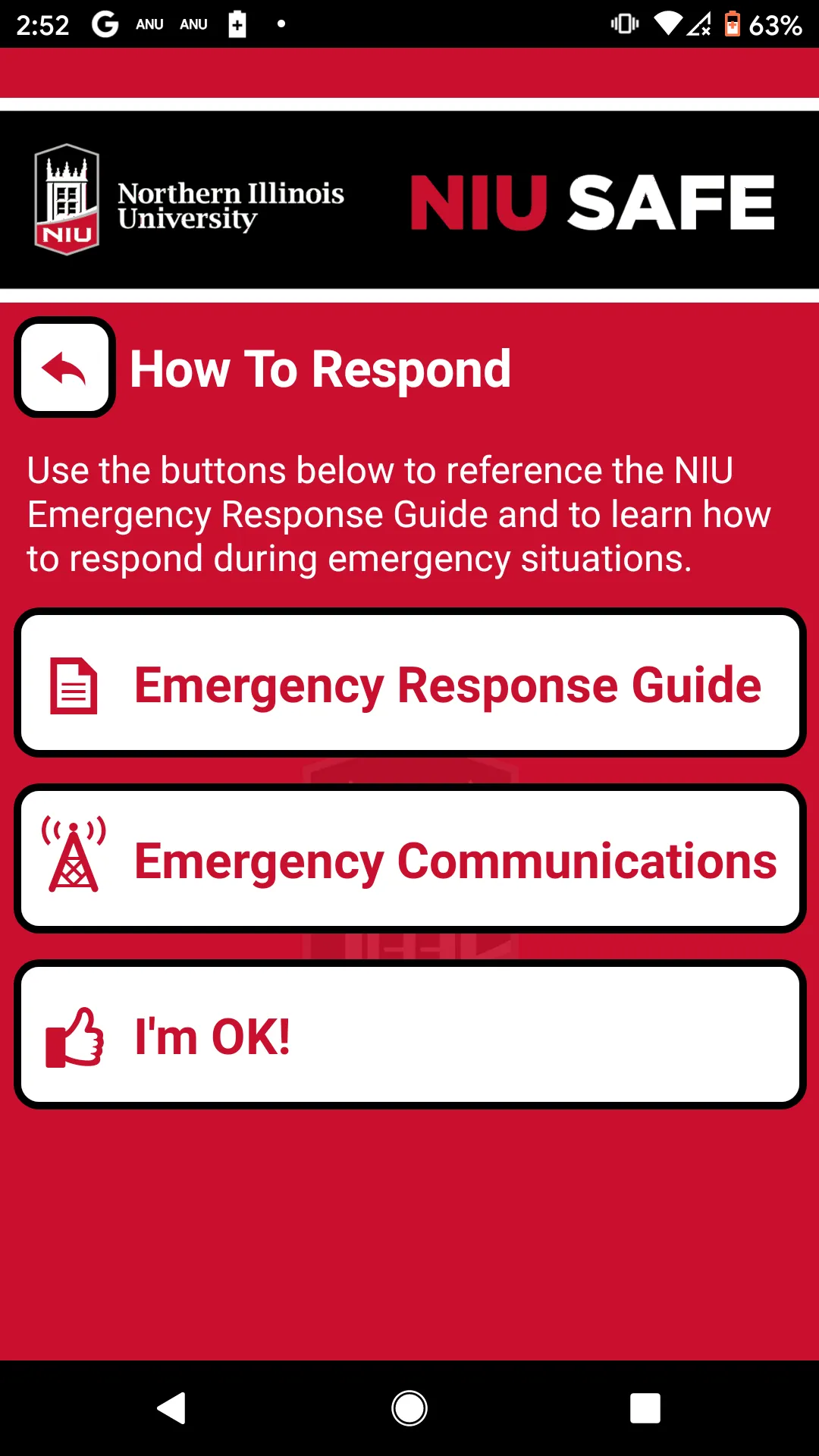 NIU Safe | Indus Appstore | Screenshot