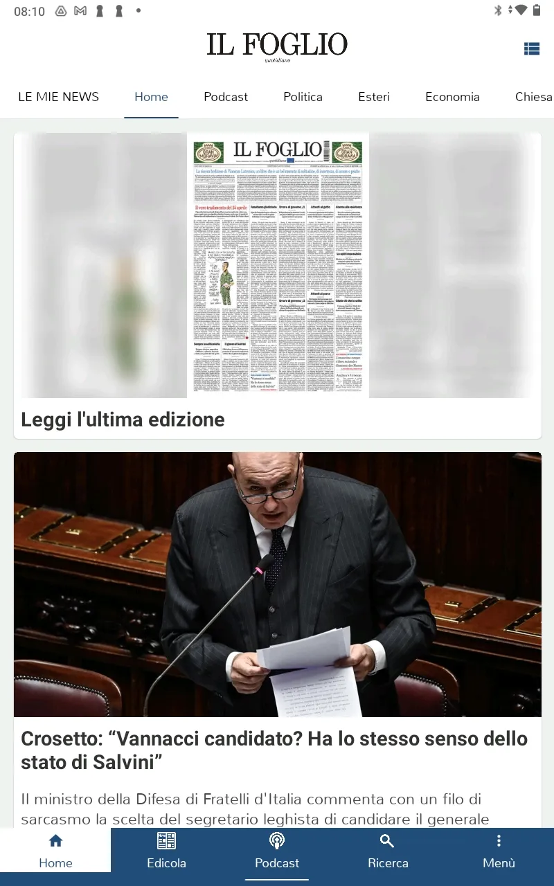 Il Foglio | Indus Appstore | Screenshot