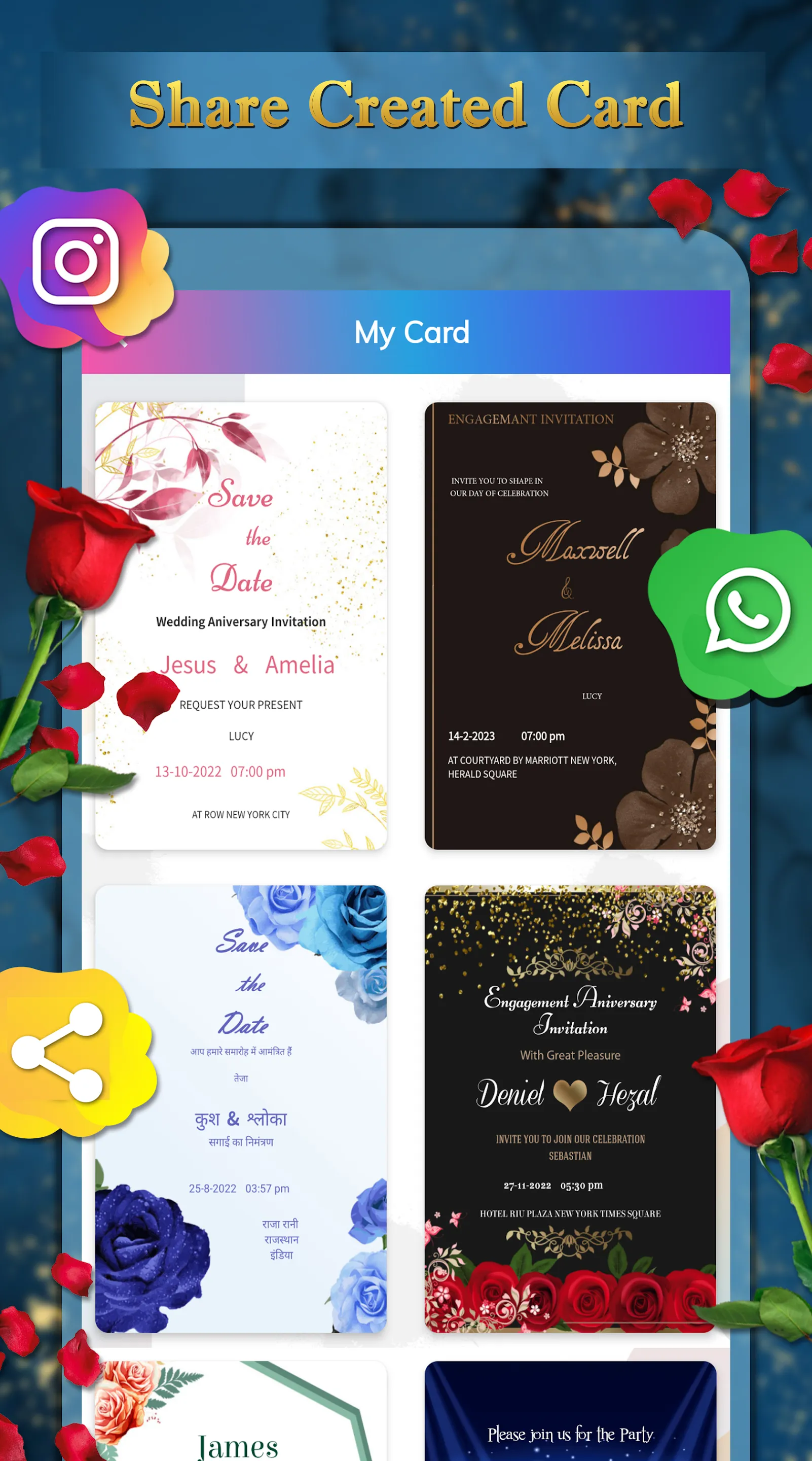 Invitation Card Maker - RSVP | Indus Appstore | Screenshot