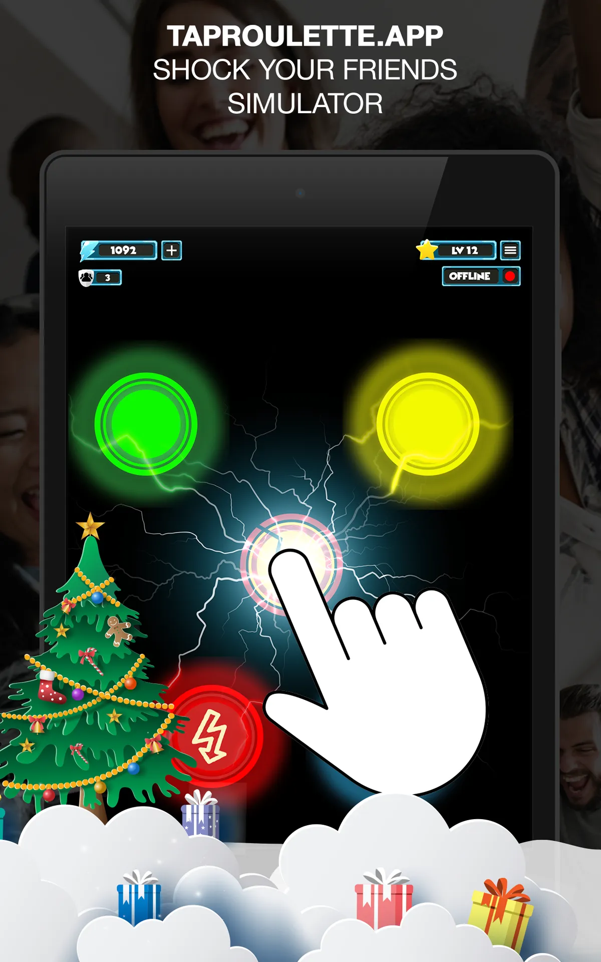 Tap Roulette Shock My Friends | Indus Appstore | Screenshot