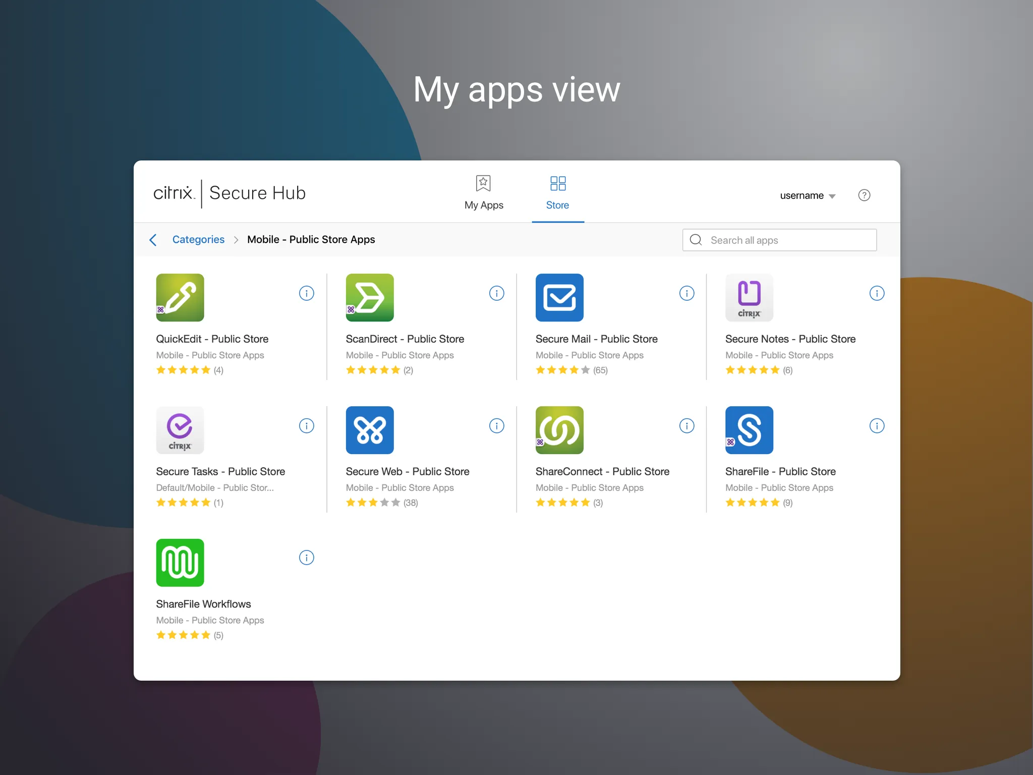 Citrix Secure Hub | Indus Appstore | Screenshot