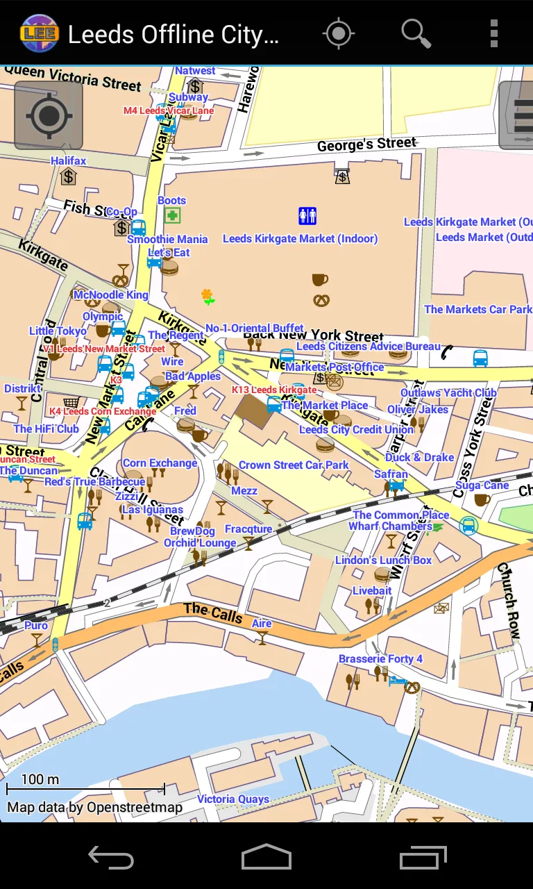 Leeds Offline City Map | Indus Appstore | Screenshot