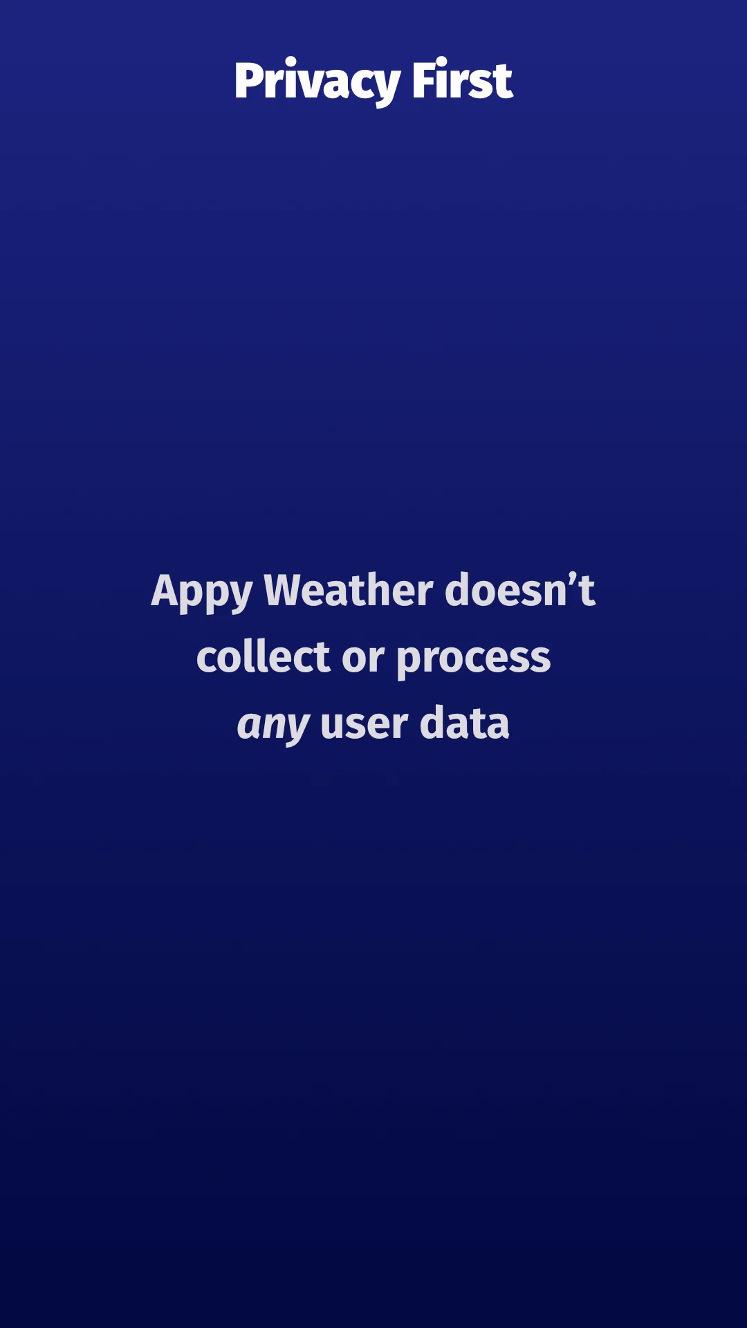 Appy Weather | Indus Appstore | Screenshot