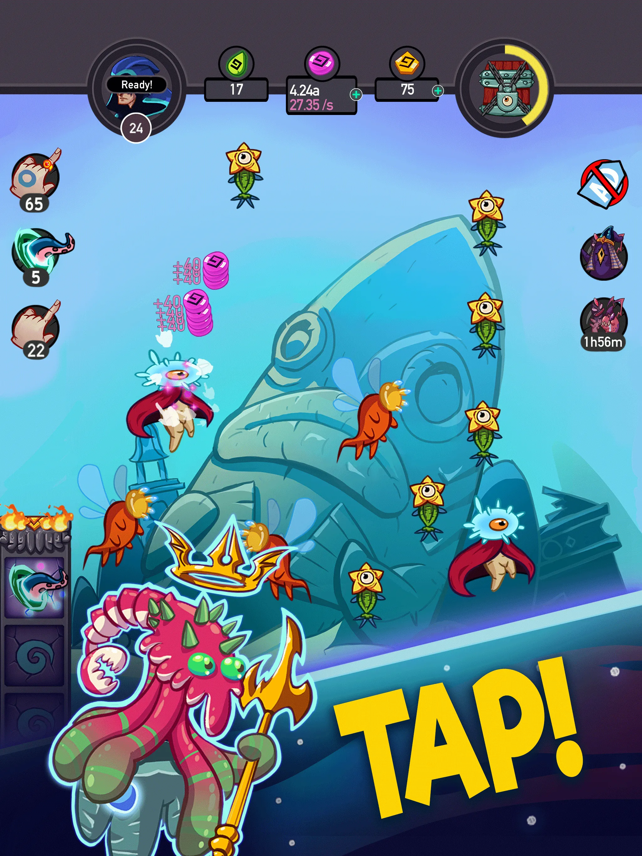 Tap Temple: Monster Clicker | Indus Appstore | Screenshot