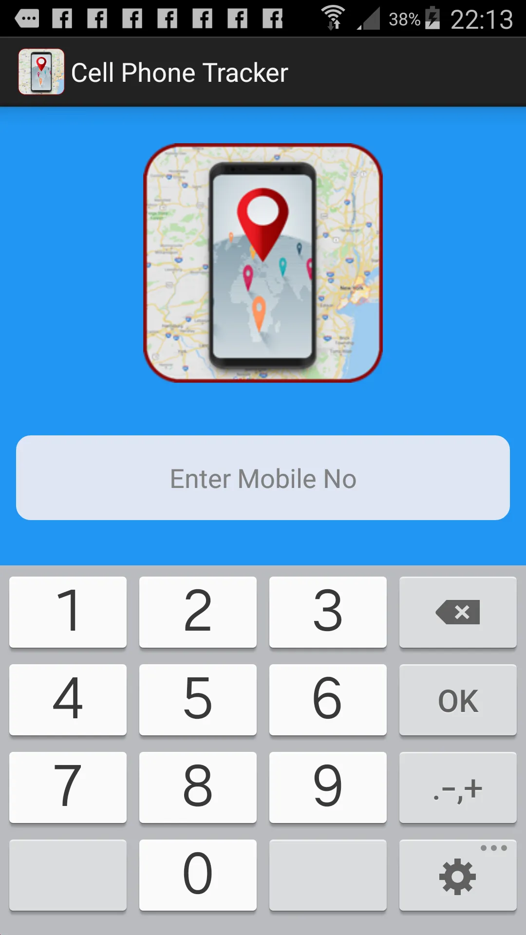 Cell Phone Location Tracker | Indus Appstore | Screenshot