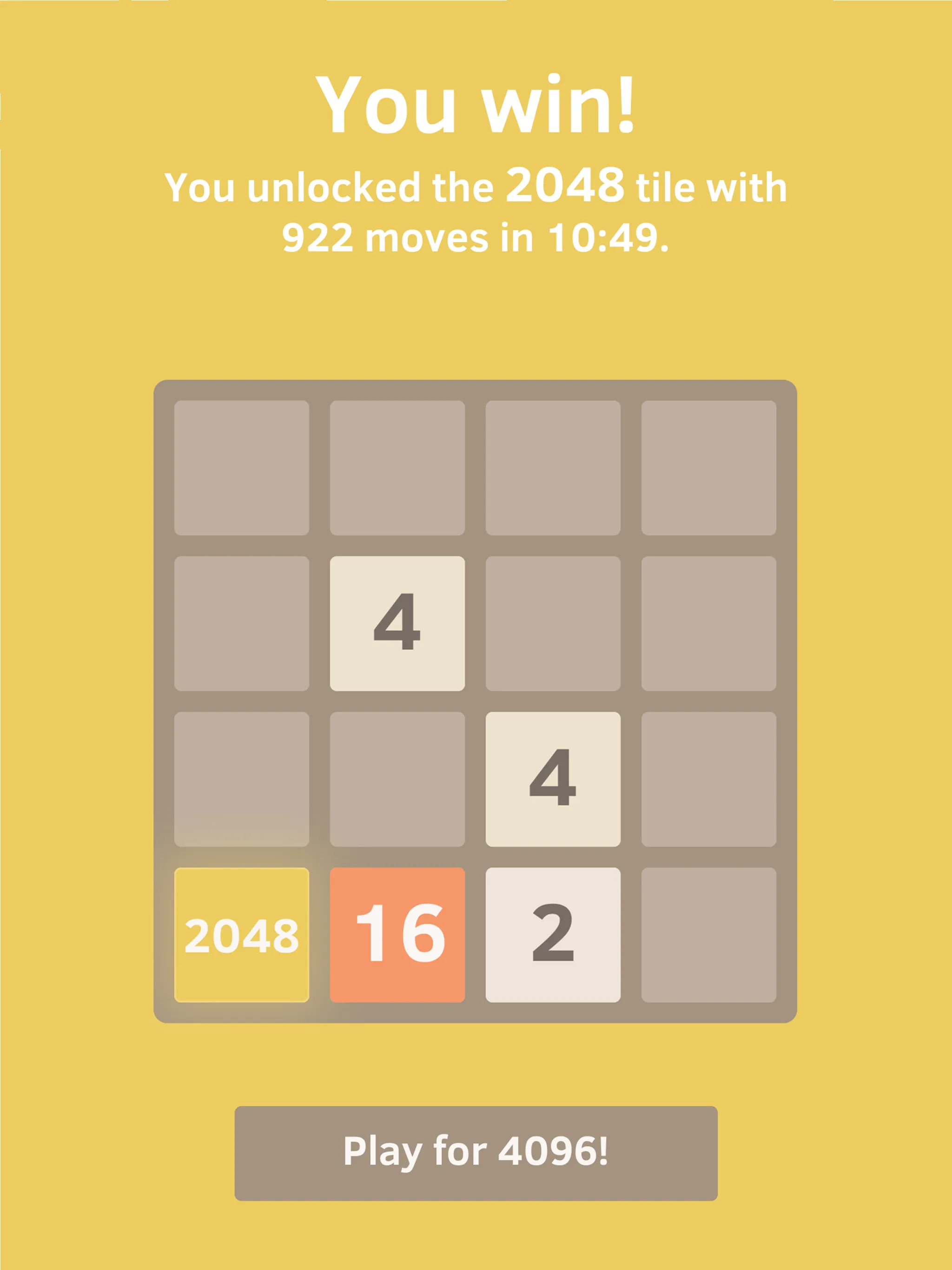 2048 | Indus Appstore | Screenshot