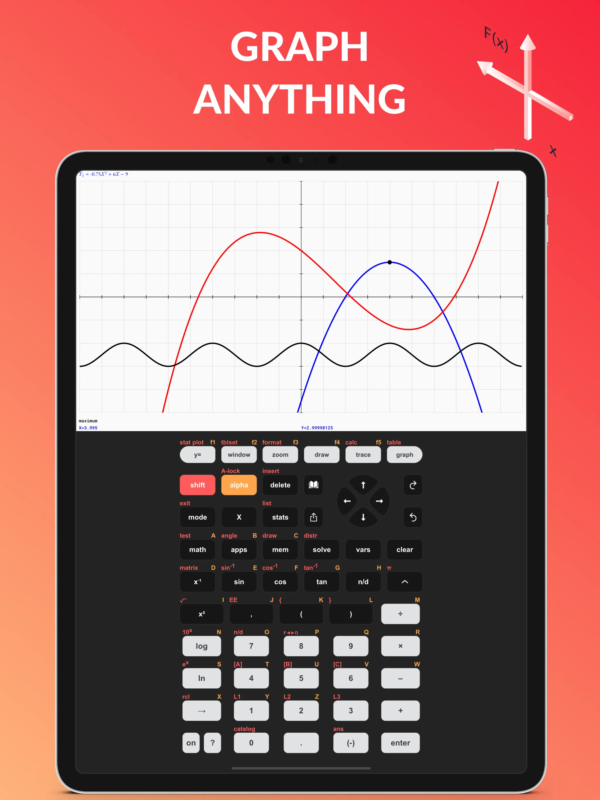 Taculator Graphing Calculator | Indus Appstore | Screenshot