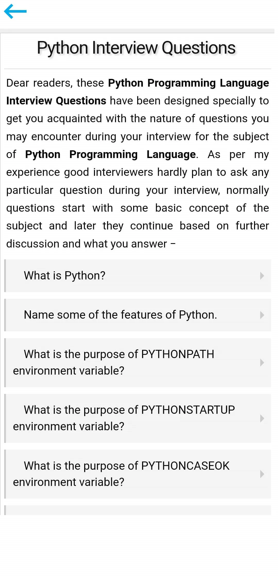 Python Tutorial | Indus Appstore | Screenshot