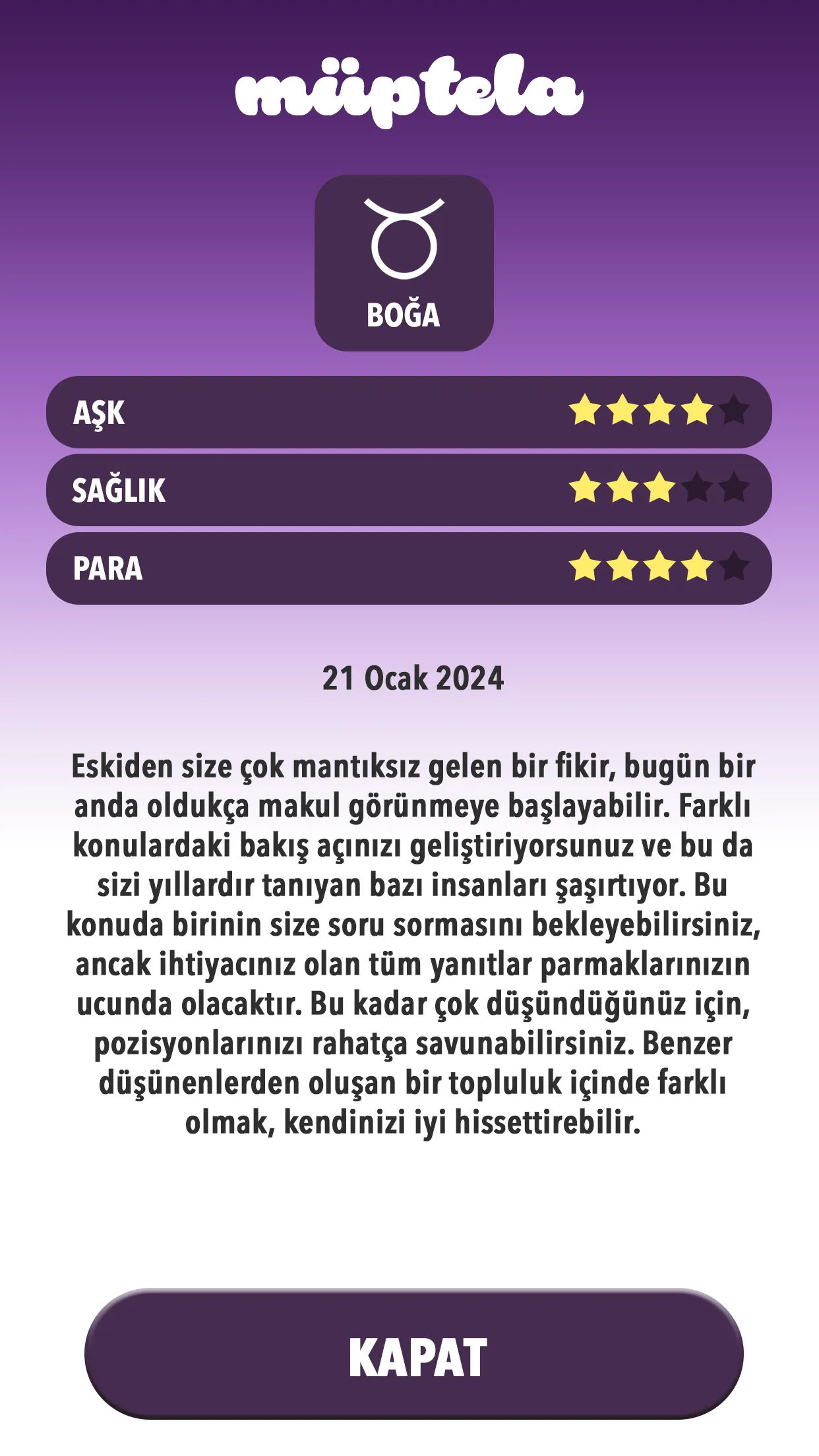 Müptela - Sesli Kahve Falı | Indus Appstore | Screenshot