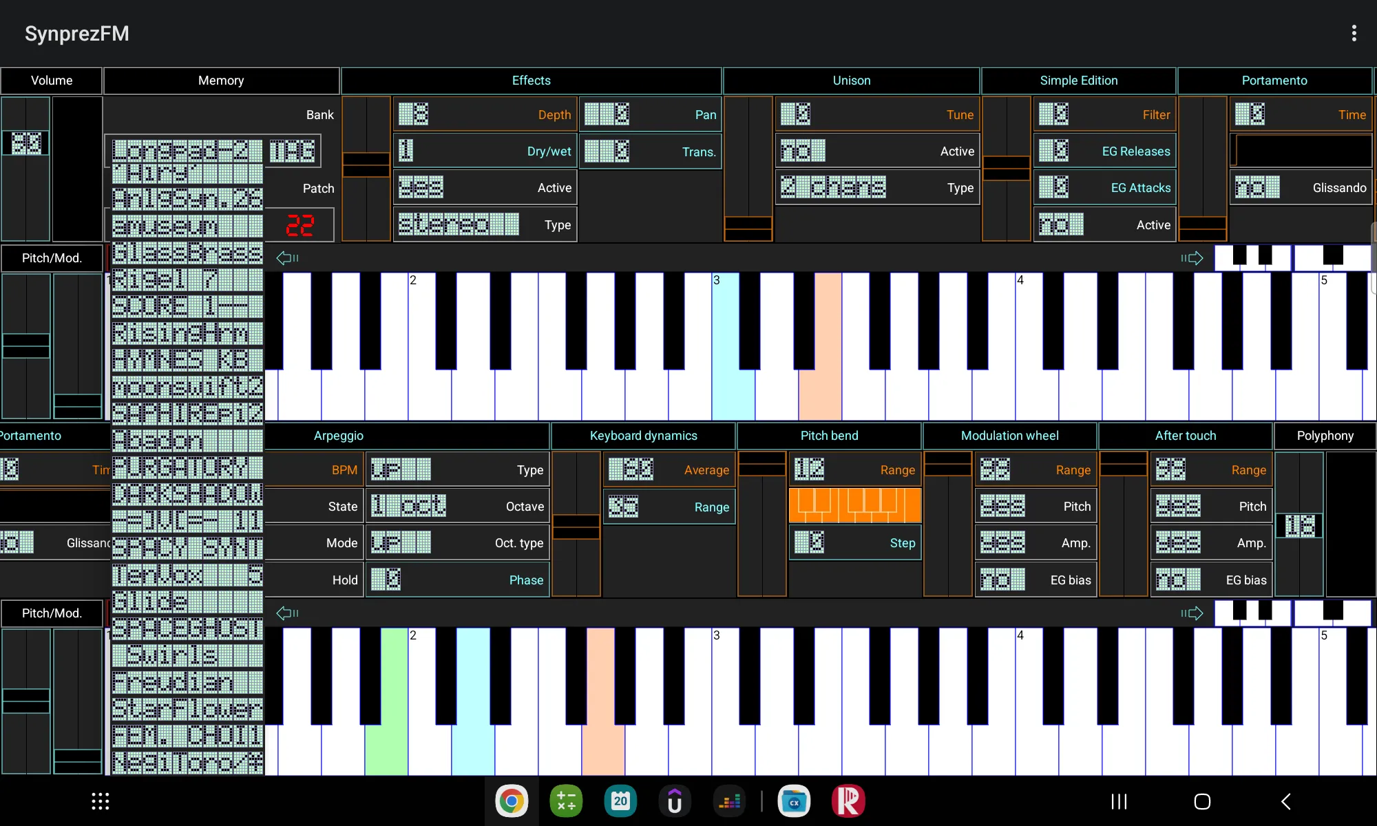 FM Synthesizer [SynprezFM II] | Indus Appstore | Screenshot