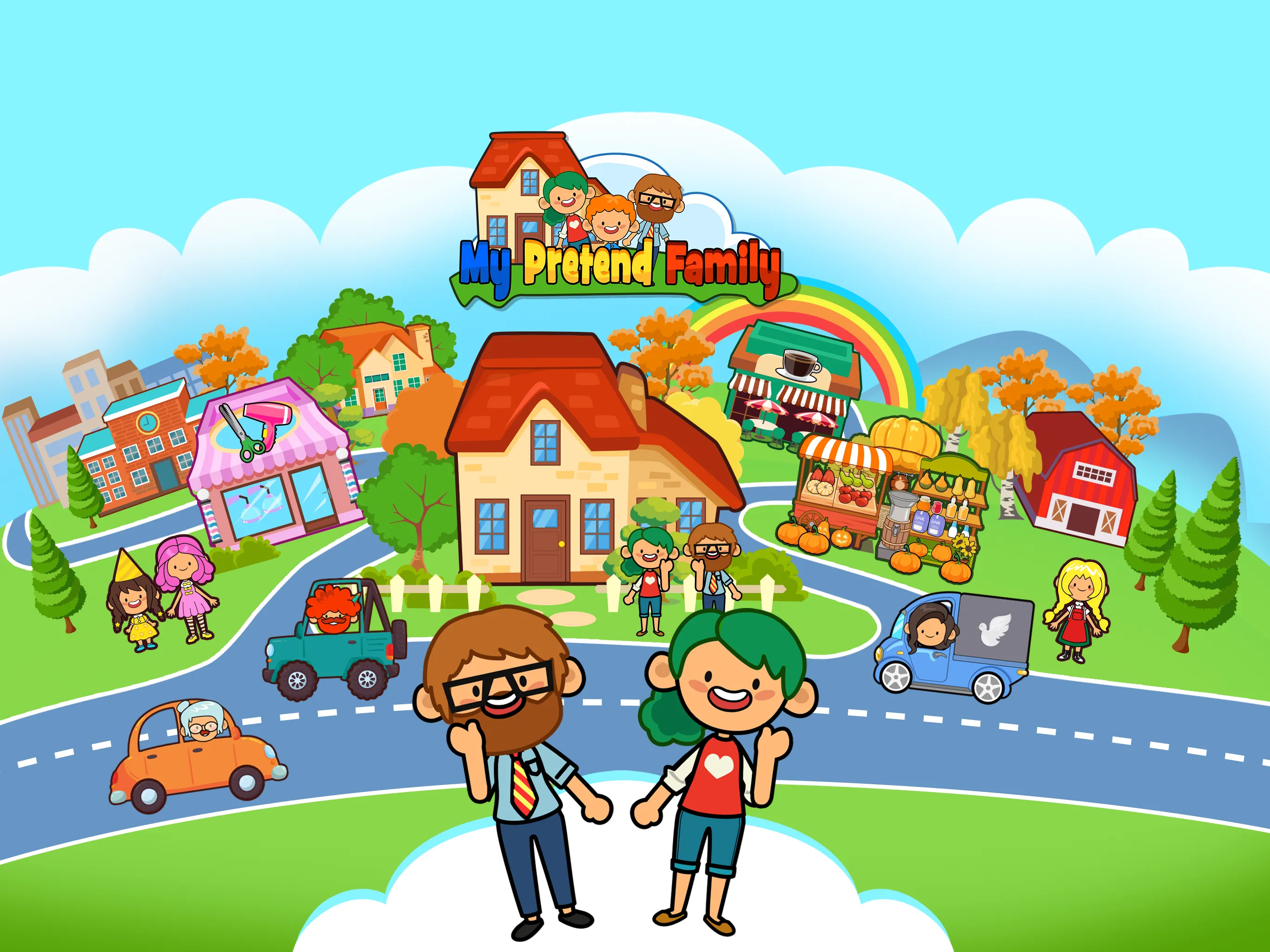 My Pretend Home & Family Town | Indus Appstore | Screenshot