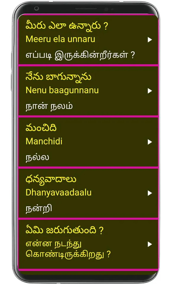 Learn Telugu From Tamil | Indus Appstore | Screenshot