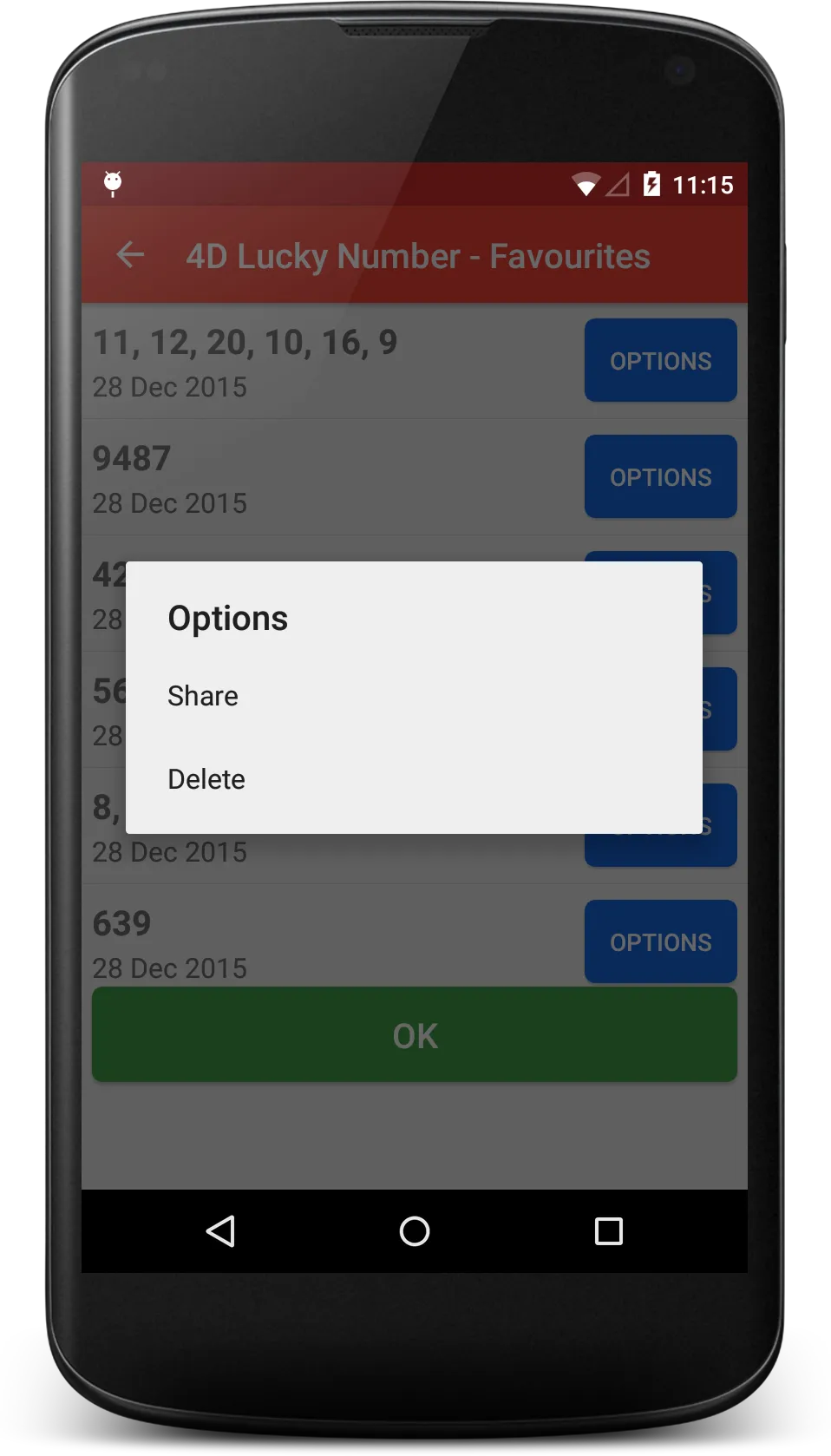 4D Lucky Number | Indus Appstore | Screenshot