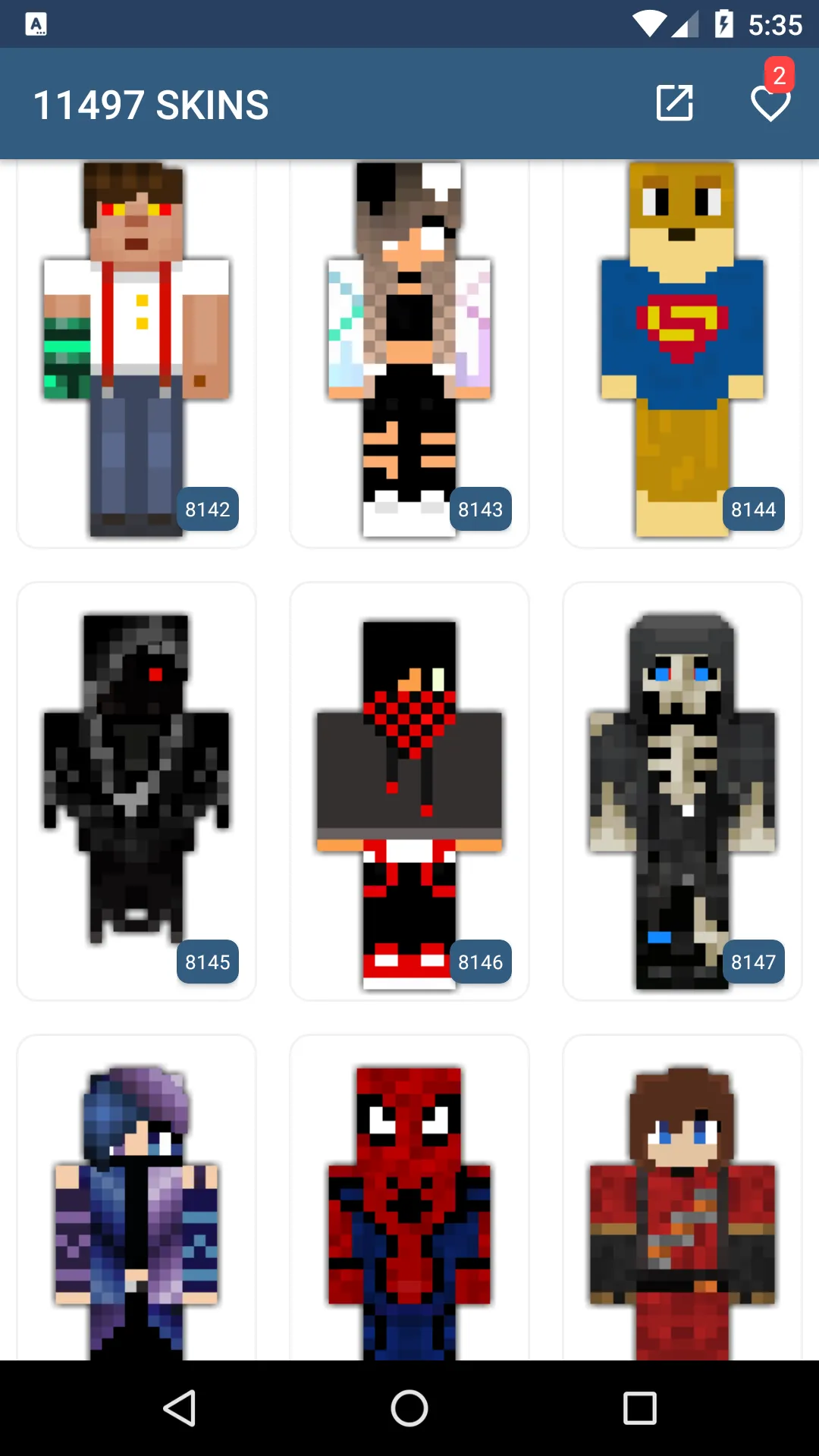 Skins for Minecraft | Indus Appstore | Screenshot