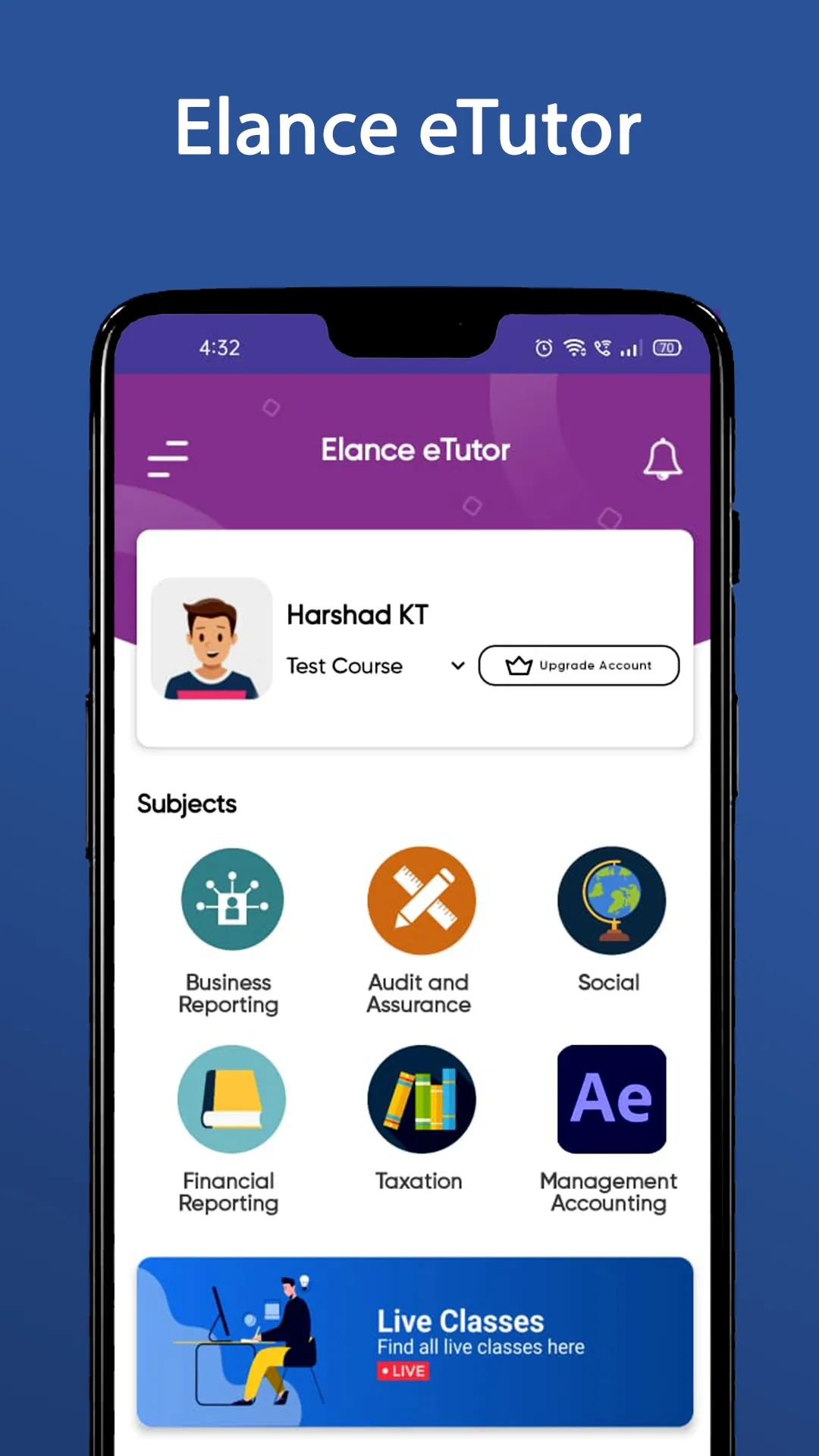 Elance Learning App | Indus Appstore | Screenshot
