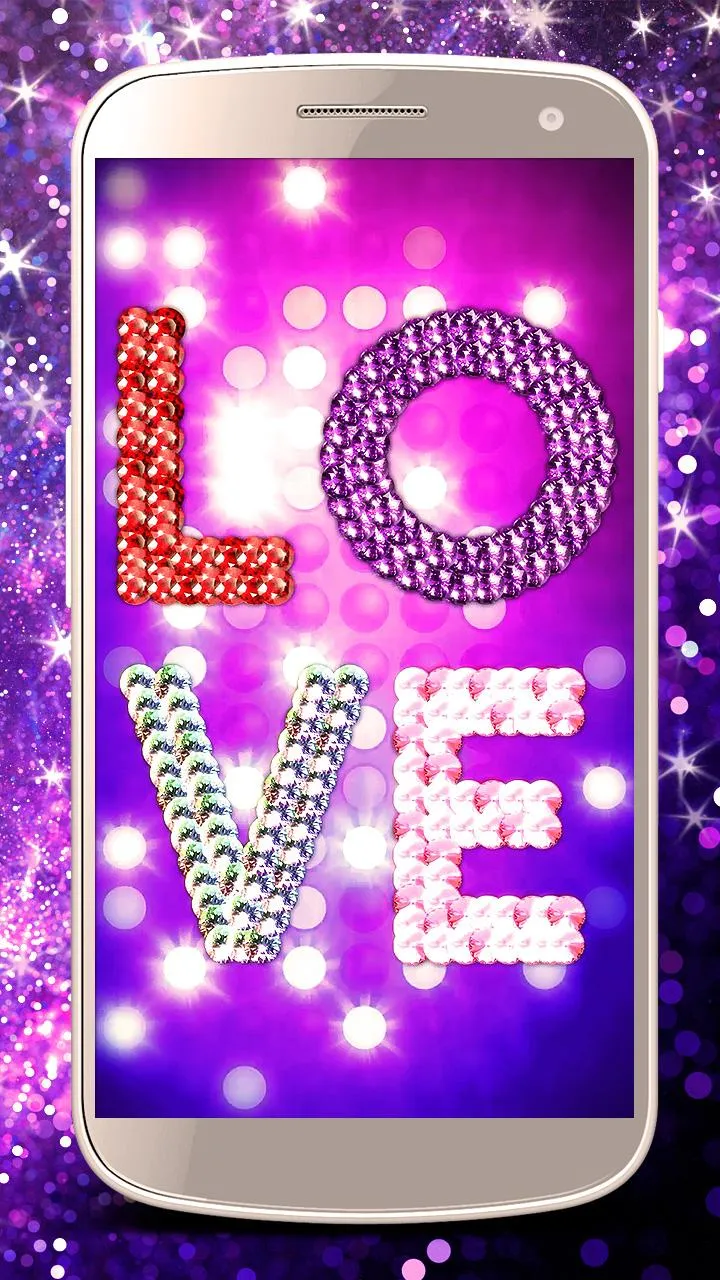 Diamond live wallpaper – glitt | Indus Appstore | Screenshot