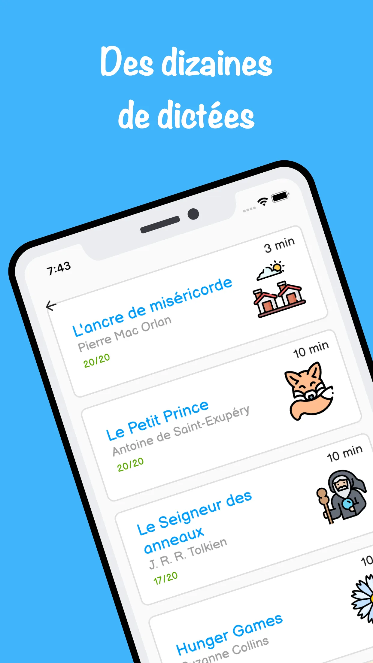 Dictée | Indus Appstore | Screenshot