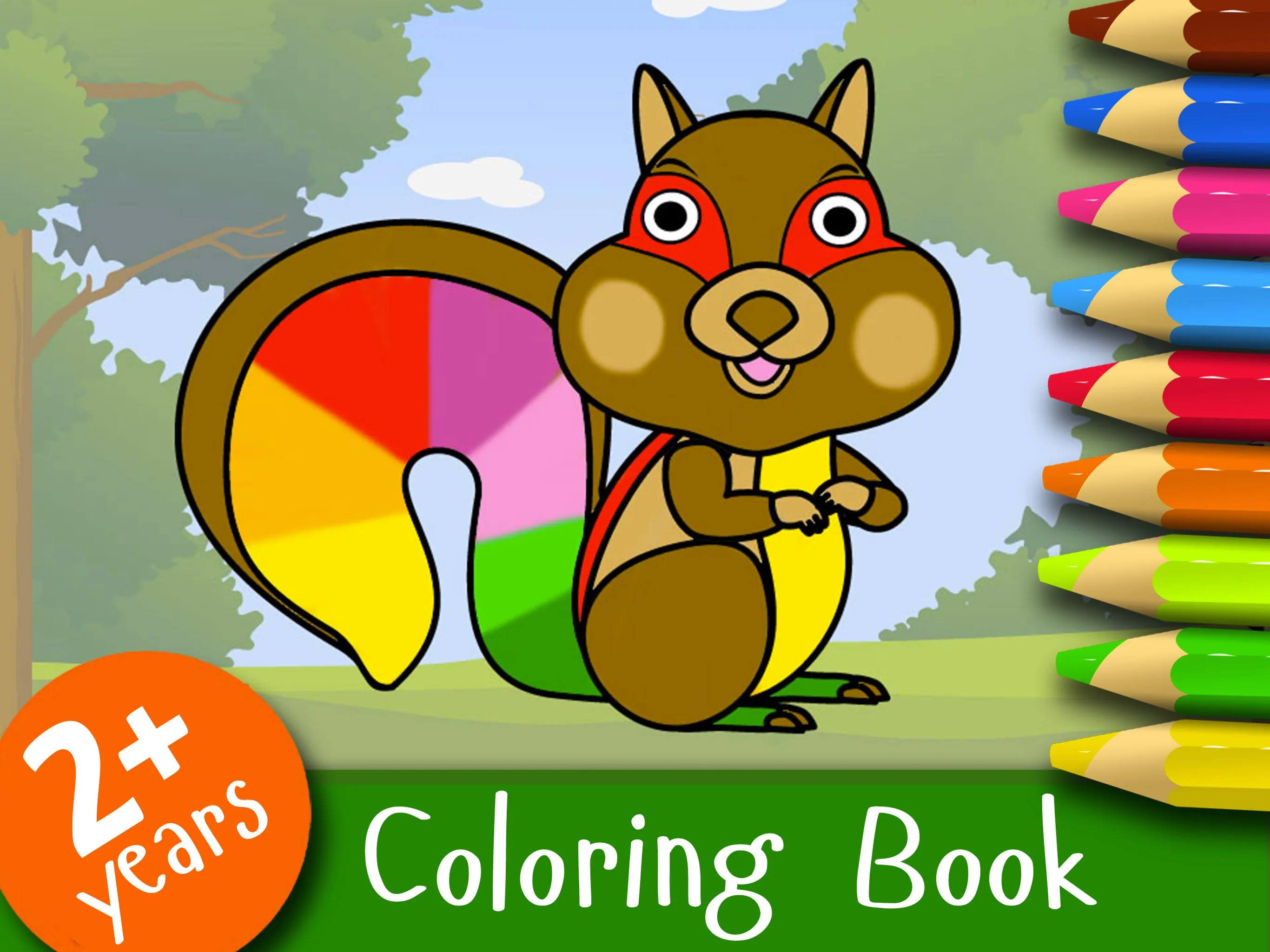 Forest - Kids Coloring Puzzles | Indus Appstore | Screenshot