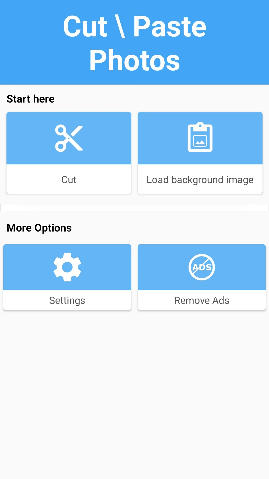 Cut and Paste Photos | Indus Appstore | Screenshot