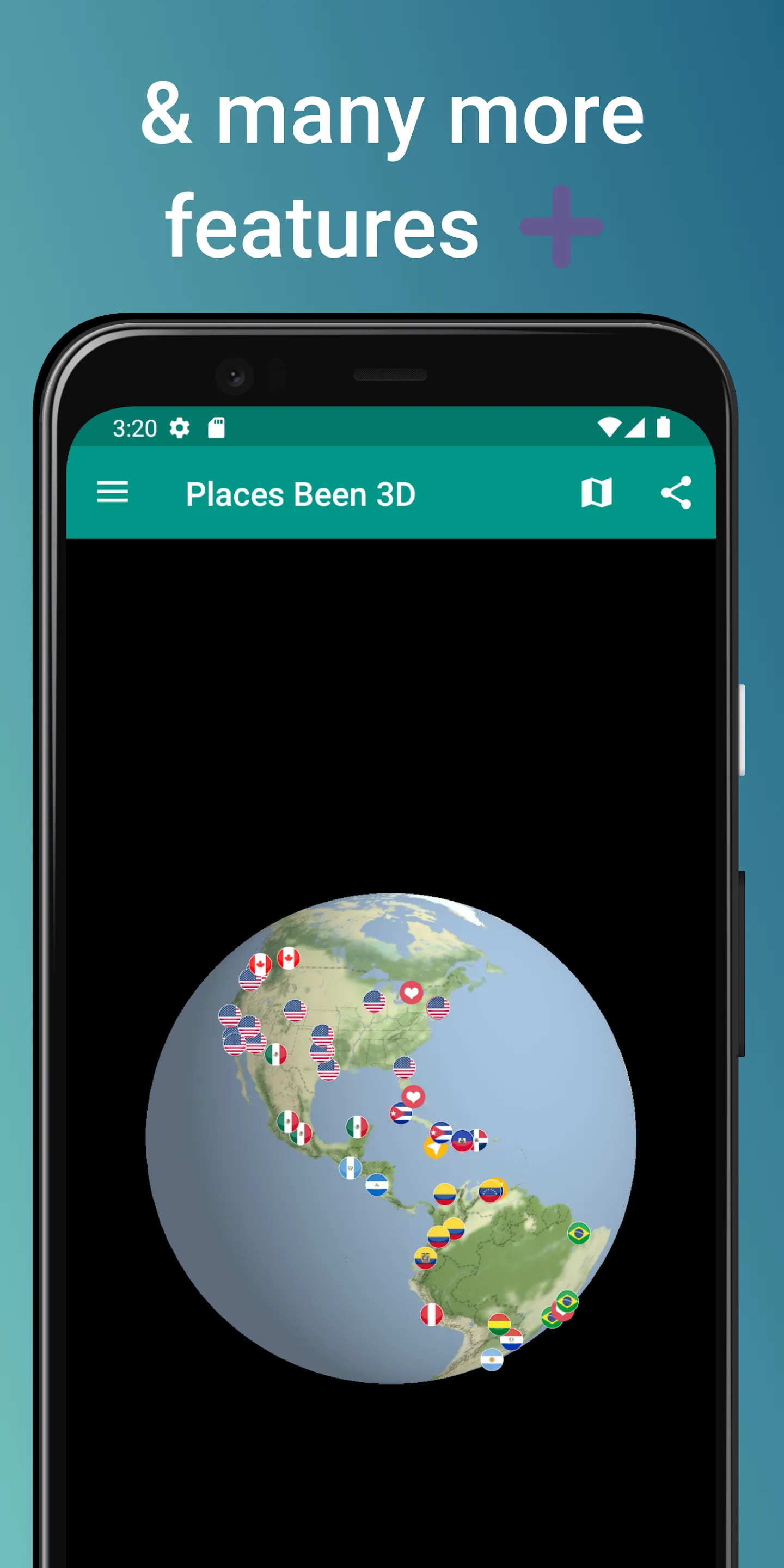 Places Been - Travel Tracker | Indus Appstore | Screenshot