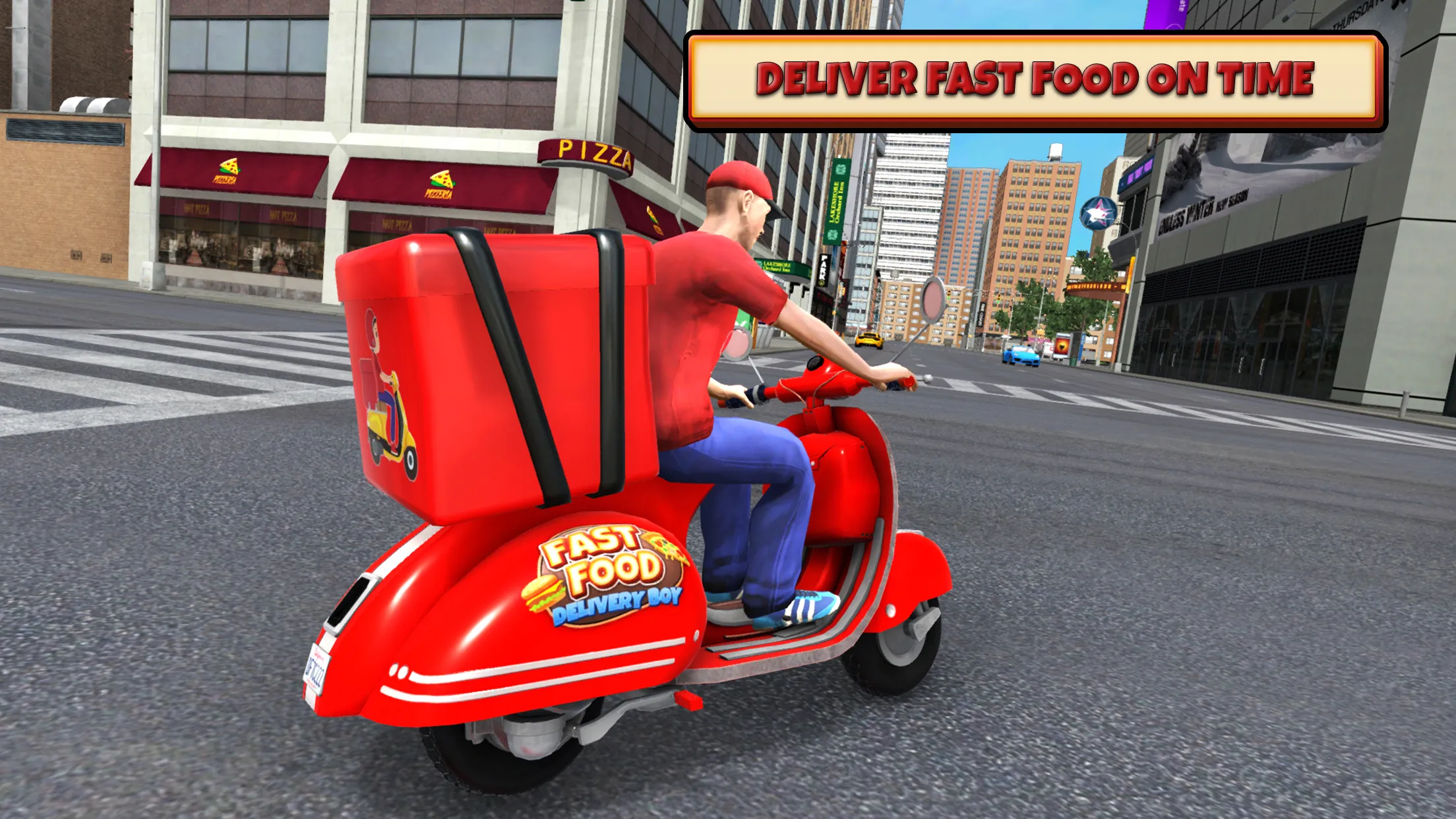 Fast Food Delivery Bike Game | Indus Appstore | Screenshot