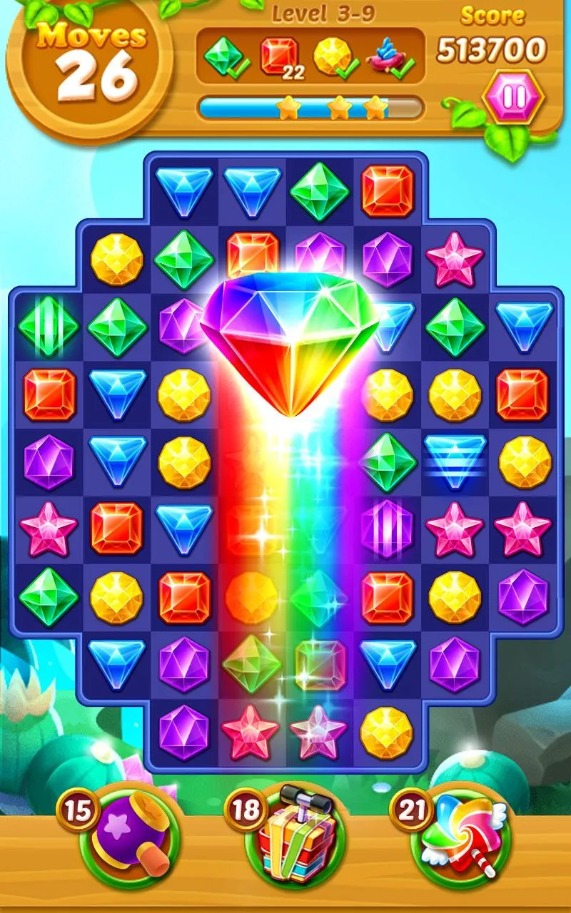 Jewels Track - Match 3 Puzzle | Indus Appstore | Screenshot