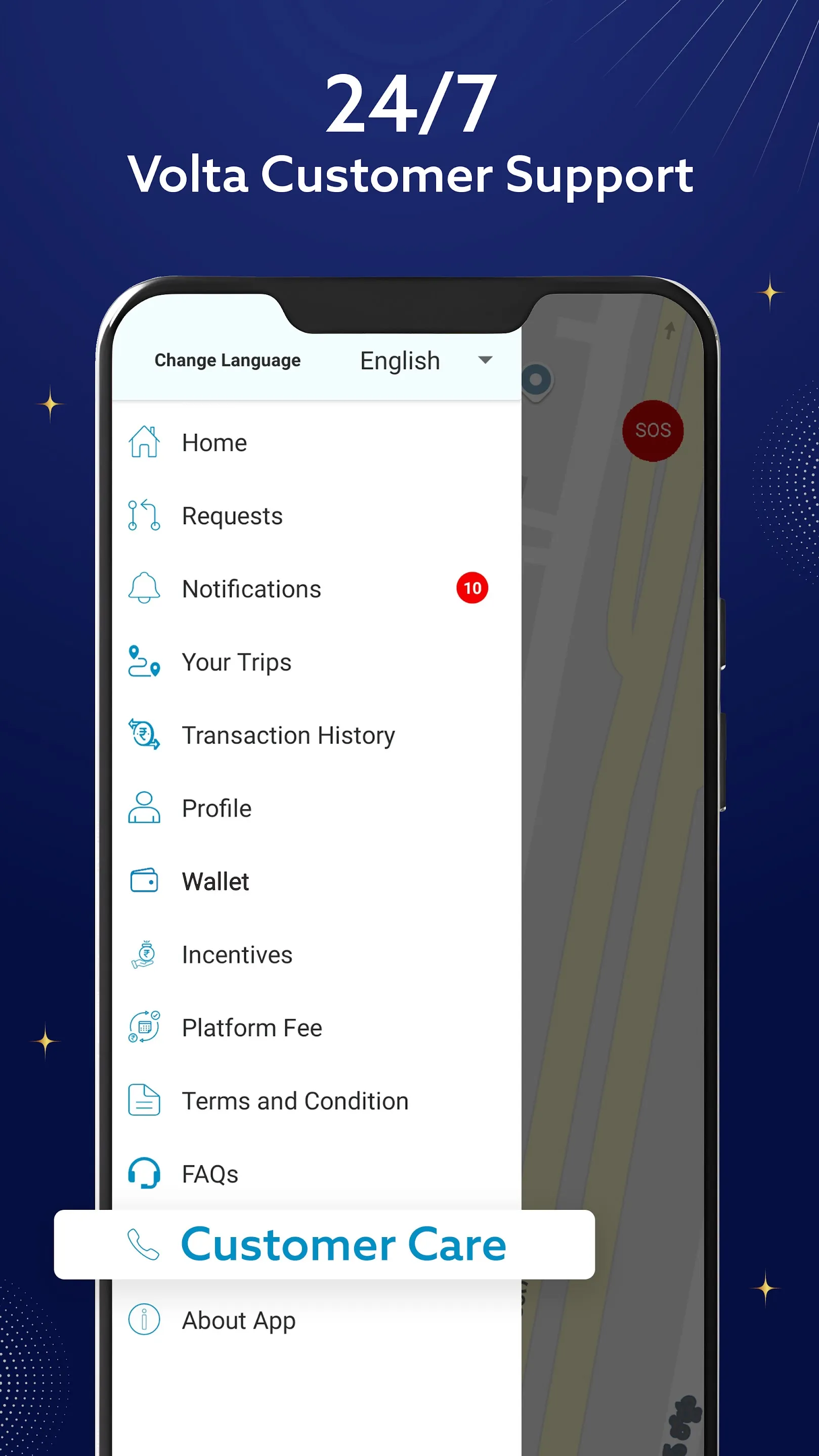 Volta Driver | Indus Appstore | Screenshot