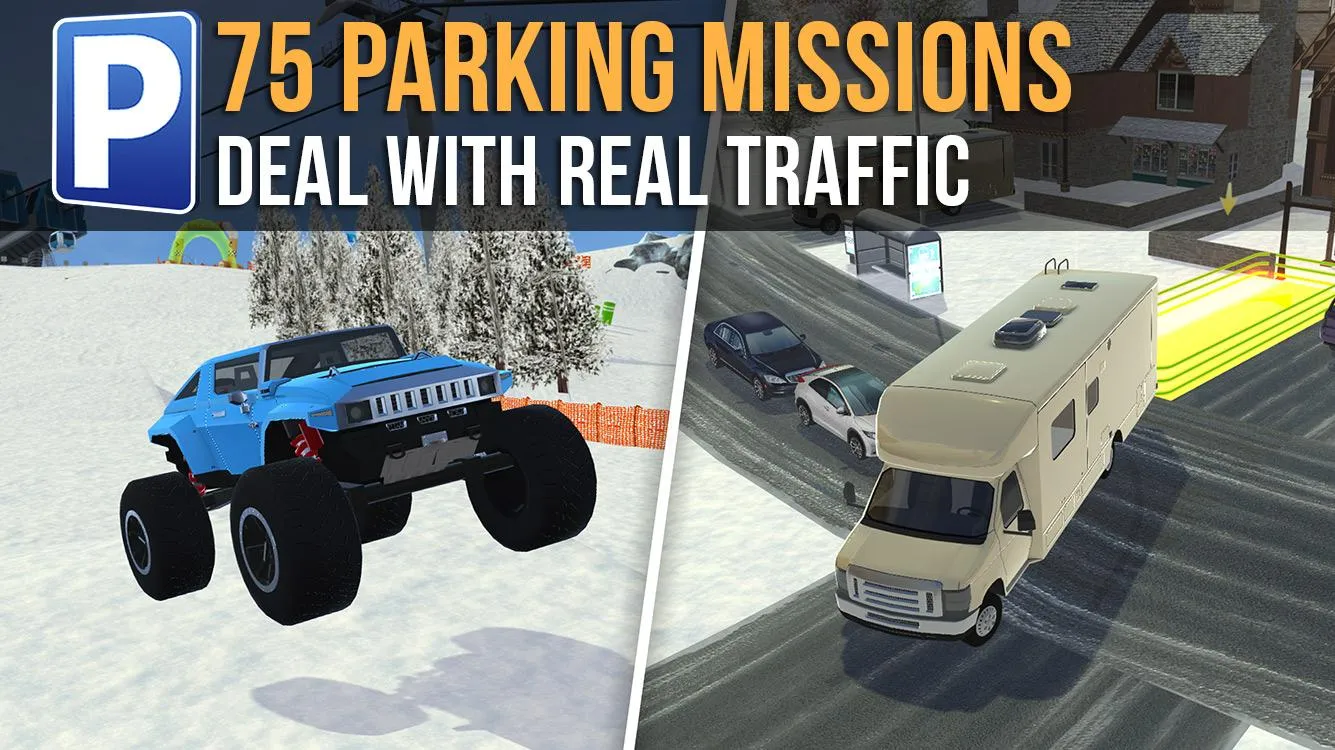 Ski Resort Driving Simulator | Indus Appstore | Screenshot