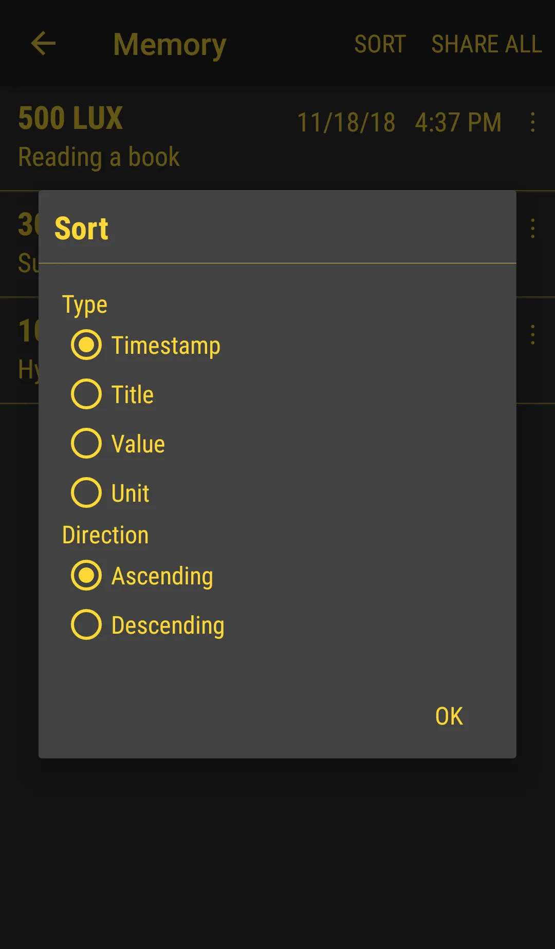 Lux Light Meter Pro | Indus Appstore | Screenshot